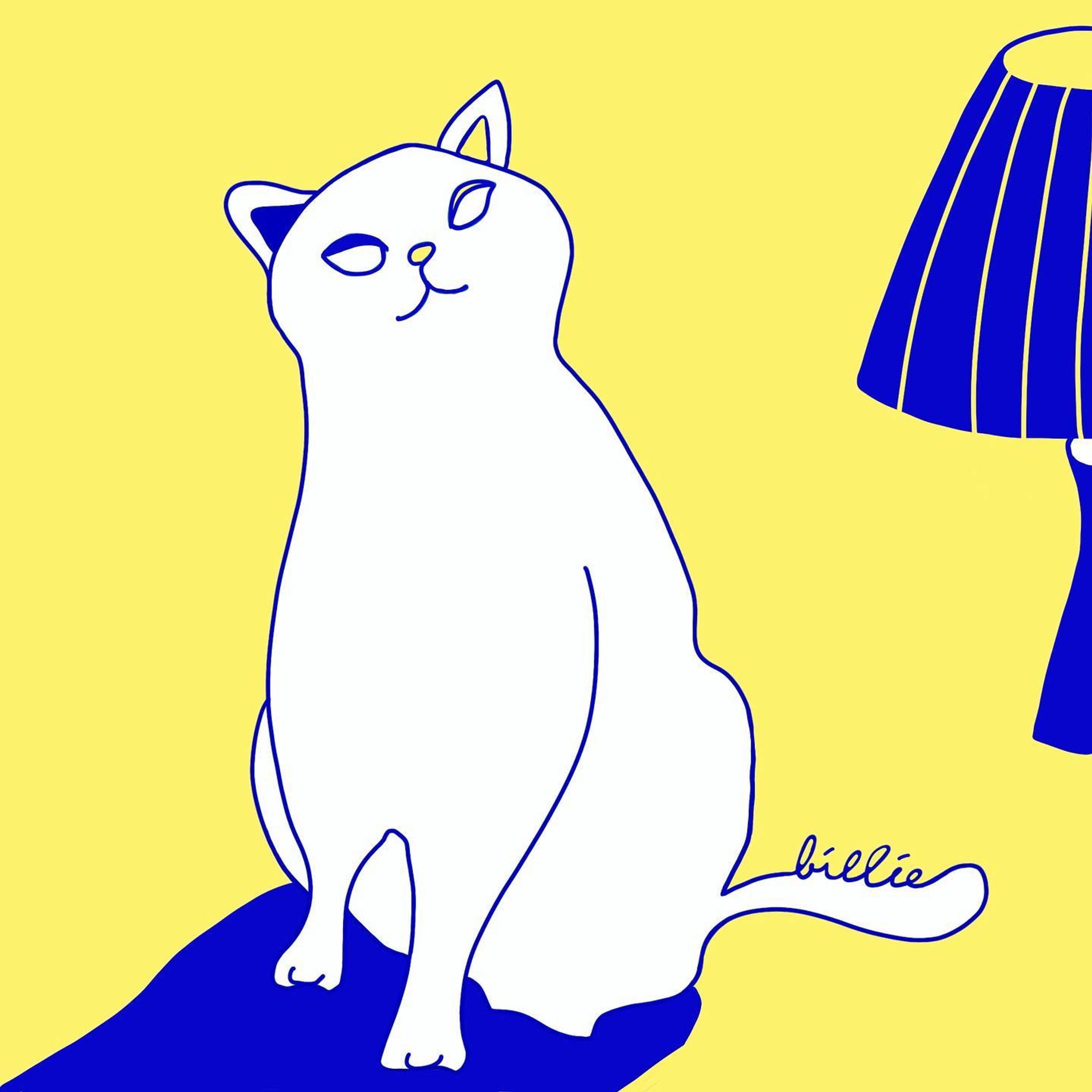 🎵Listening to Billie🎵 #catstagram #catsofinstagram #kittycats #lampshade #lampwork #scandinavianinterior #scandinaviandesign #illustrationsofinstagram #worksonpaper #猫のいる風景 #ねこと暮らす #ねこイラスト #ねこすた #インテリア照明 #シェード #ランプシェード #北欧インテリア #イラスト  #ねこイラスト #挿絵 #ぺっと #イラストレーター #アートのある暮らし #グラフィックデザイン #ファッション #暮らしを愉しむ #暮らしの記録  #雑誌 #猫のいる幸せ #magazineillustration-1