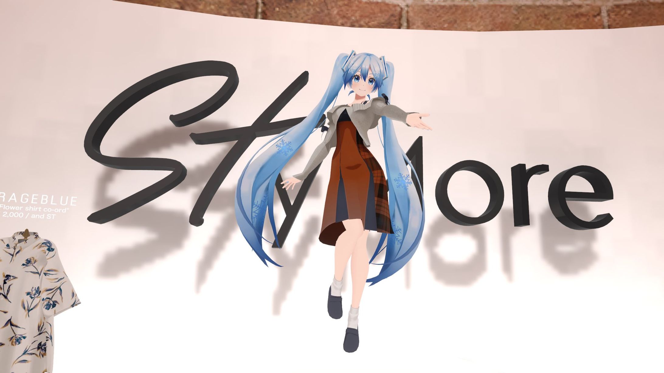 キャラクター追加衣装制作例(ライブイベント/VRSNS向け)-1