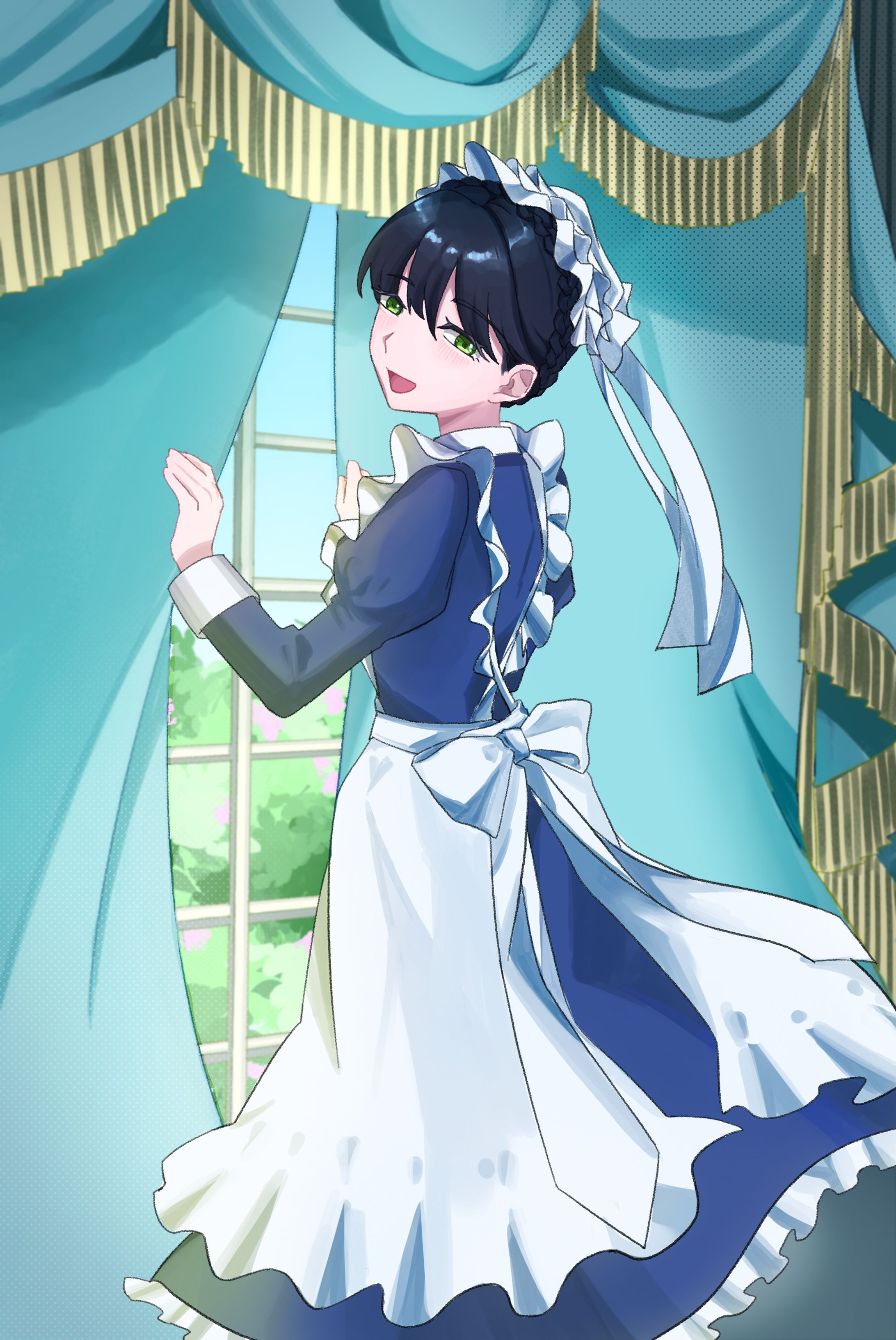 主人様！いい天気ですよ！-1