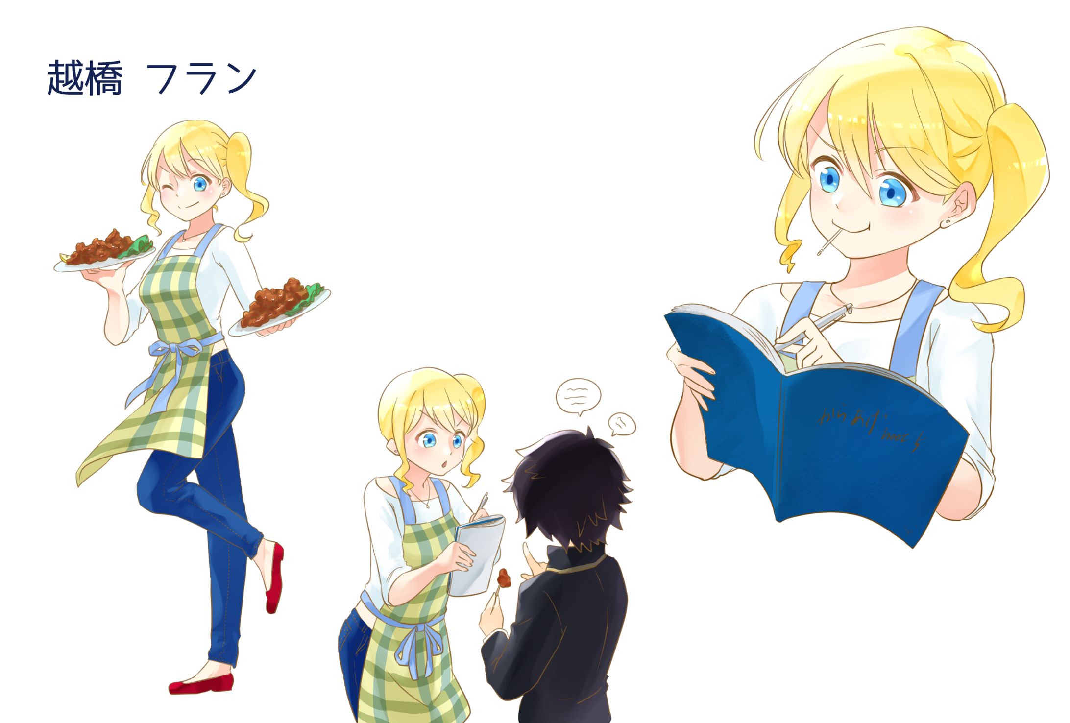 小説の登場キャラクターデザイン-1
