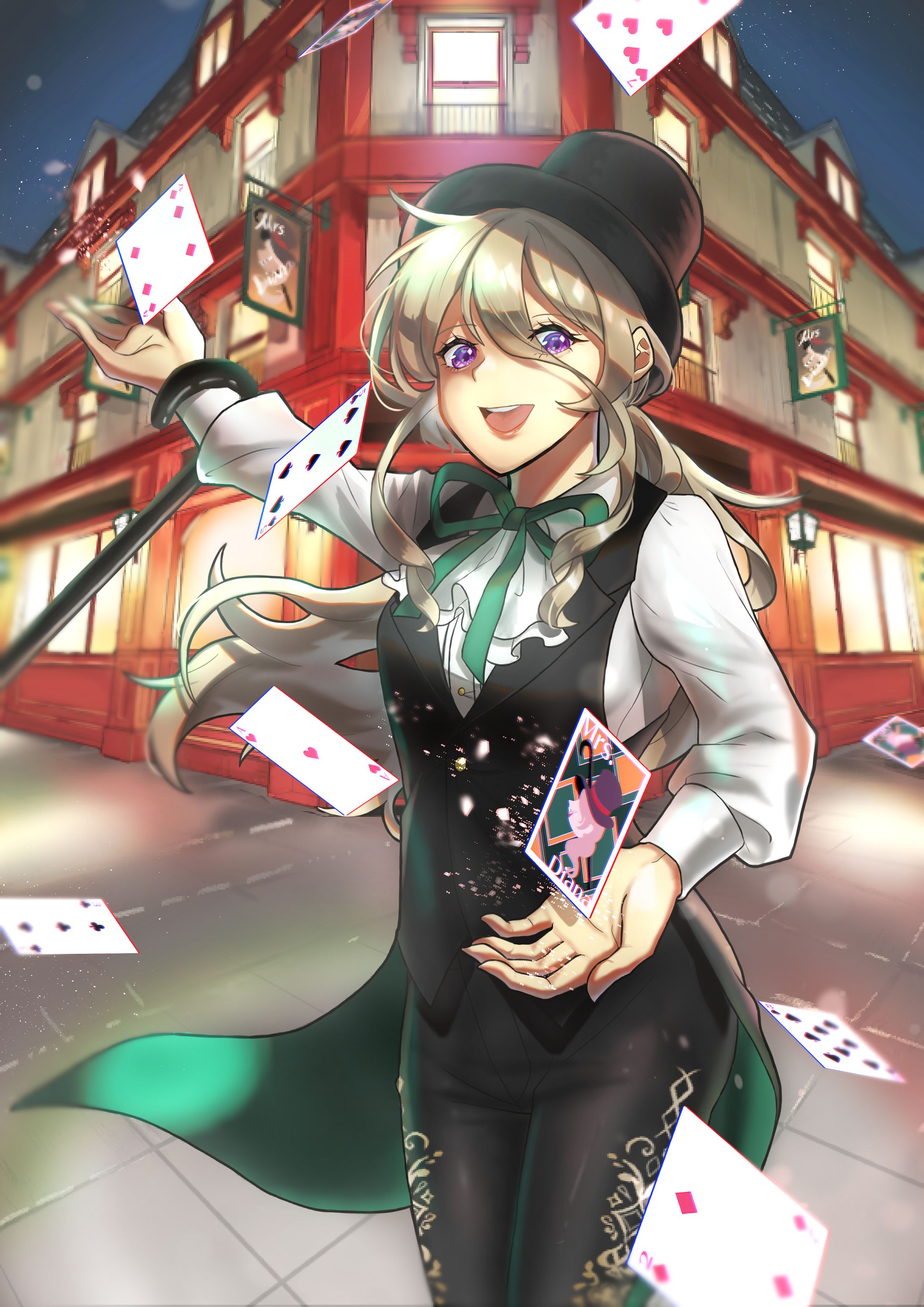 修了制作「街灯の下で！」　-1