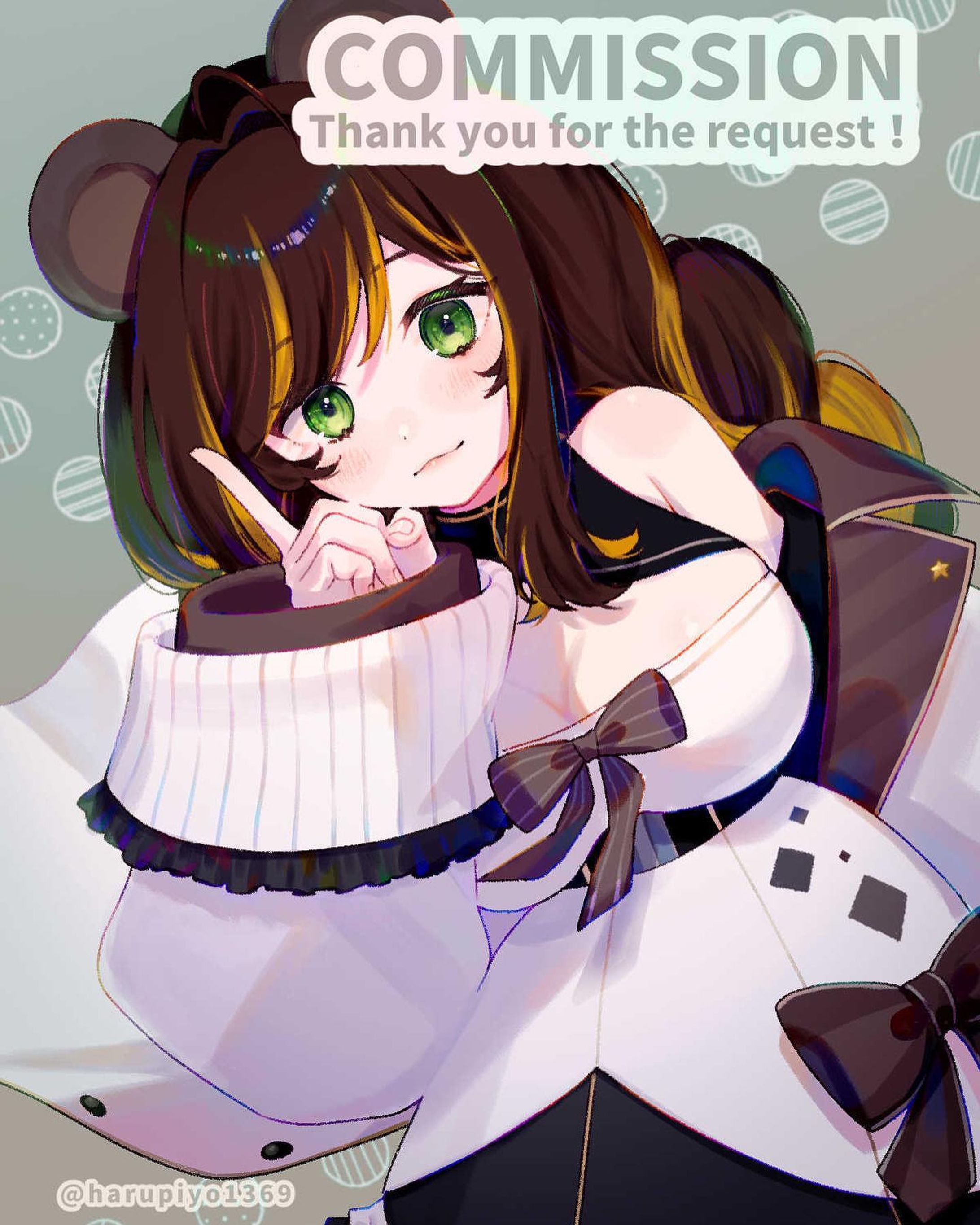 納品しました🐻💚
リクエストありがとうございました！
 

ご依頼は、ご本人様からいただきました☺️

#Skeb #commission  #コミッション  #commissionpainting  #commissionart  #commissionwork #commissionartist
 
#VTuber #LillyKu
 
#イラスト #イラストレーション  #イラスト依頼  #イラストグラム  #イラストレーター  #illust #illustration #illustagram  #絵 #일러스트 #イラストグラム #插图 #art  #artwork #artist-1