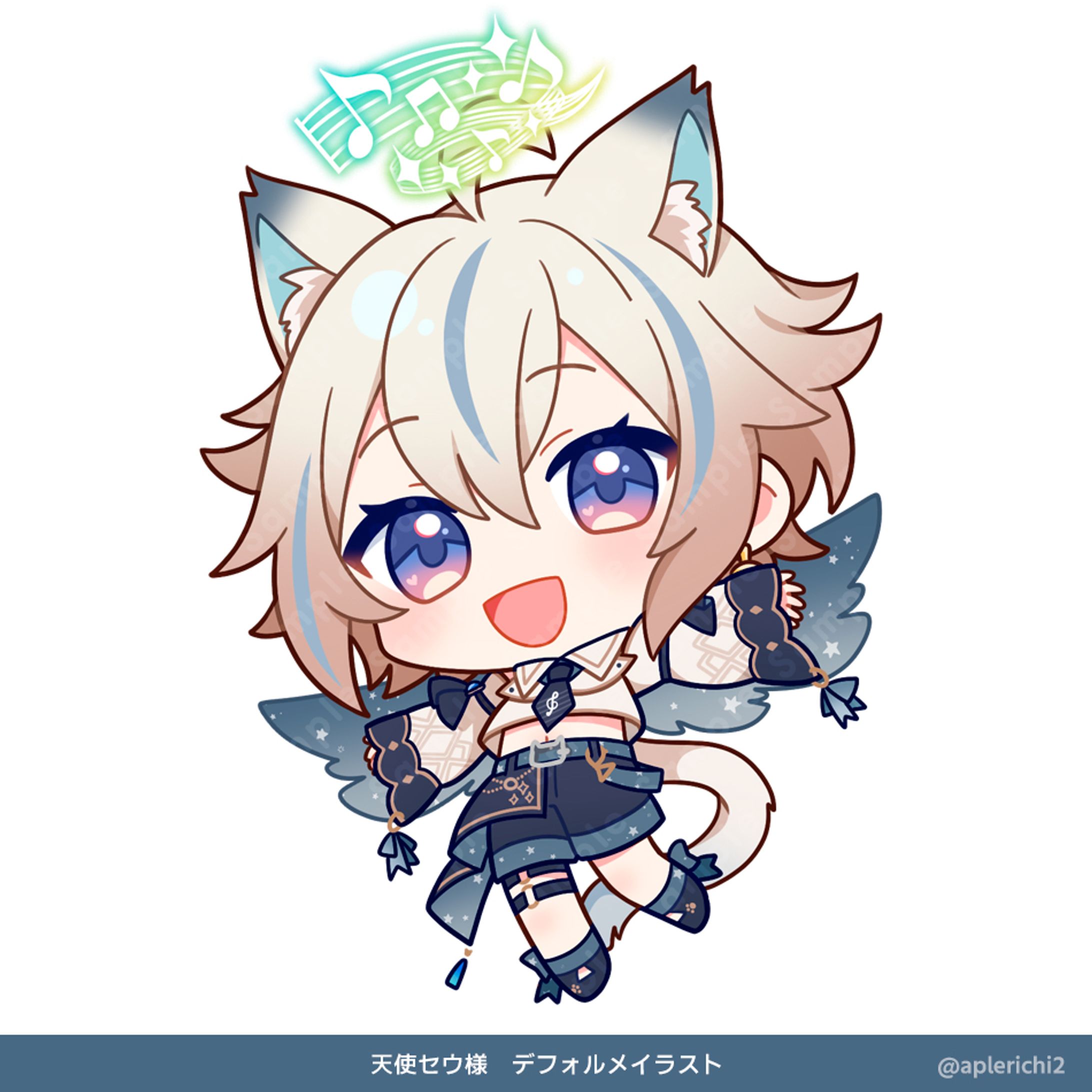 Link Studio-V所属『天使セウ』様　イラスト-1
