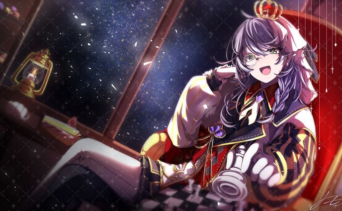 【お仕事】一周年記念イラスト／ステラ・K・フォグレイン