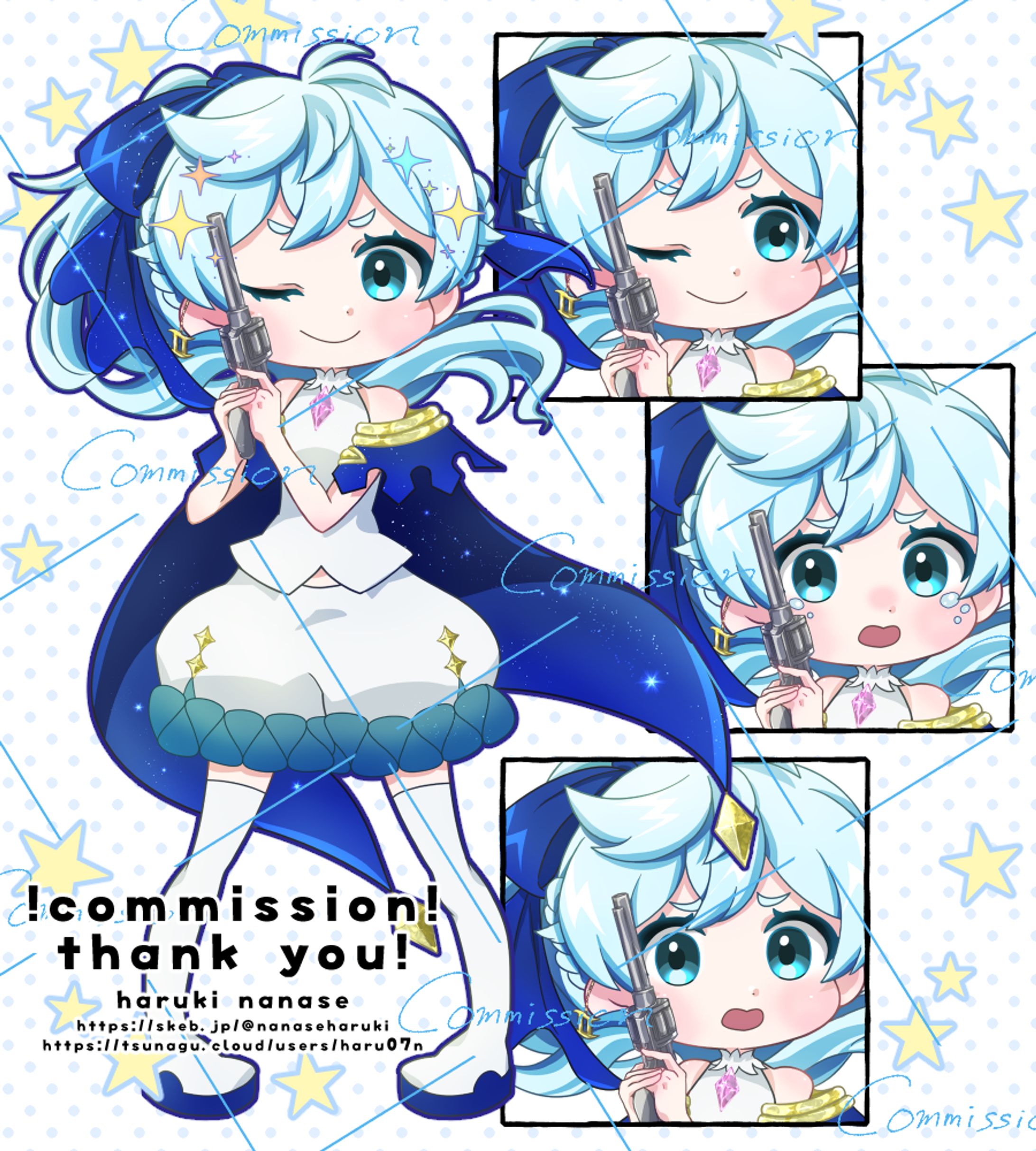 ご依頼：動画用SDイラスト-1