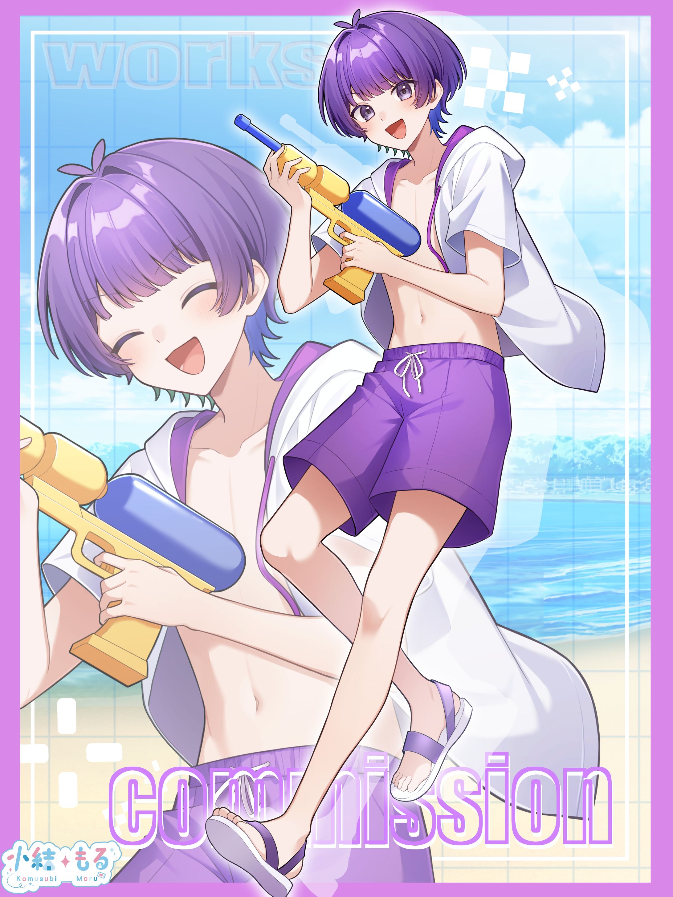 【青赤こはる様】「君に届け」MV用立ち絵-1