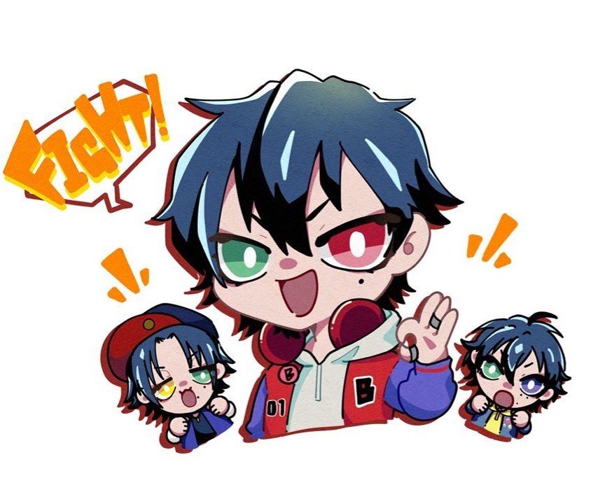 同僚へのプレゼントにくっつける為に描いた ばすぶろは色が可愛くて