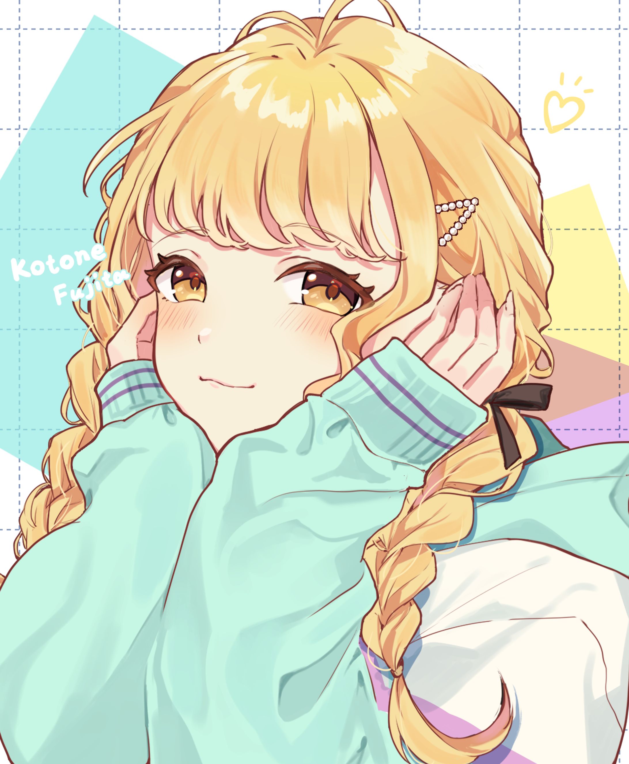 【二次創作】学園アイドルマスター 藤田ことね-1