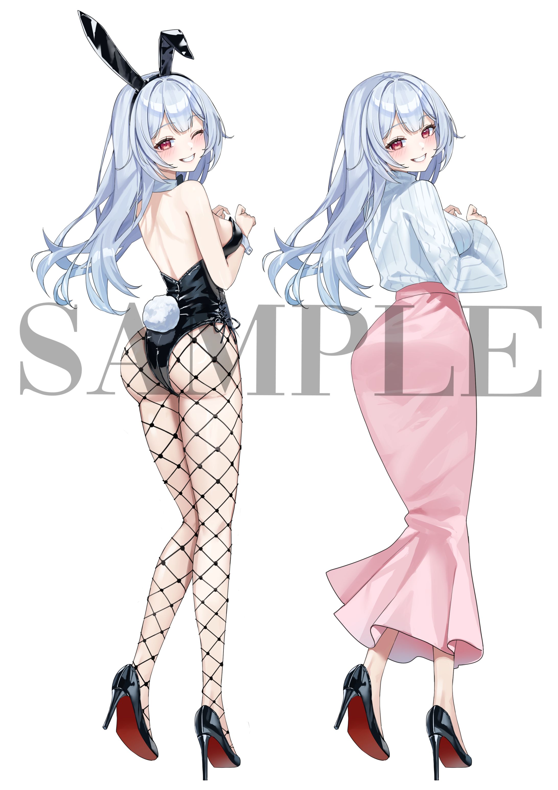 華月エアリ様　バレンタイングッズ用イラスト-1