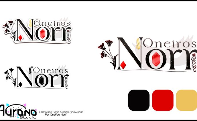 Norr Omakase Vtuber Logo Design
