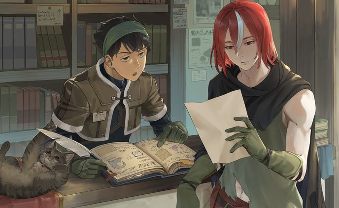 仕事絵・課題制作