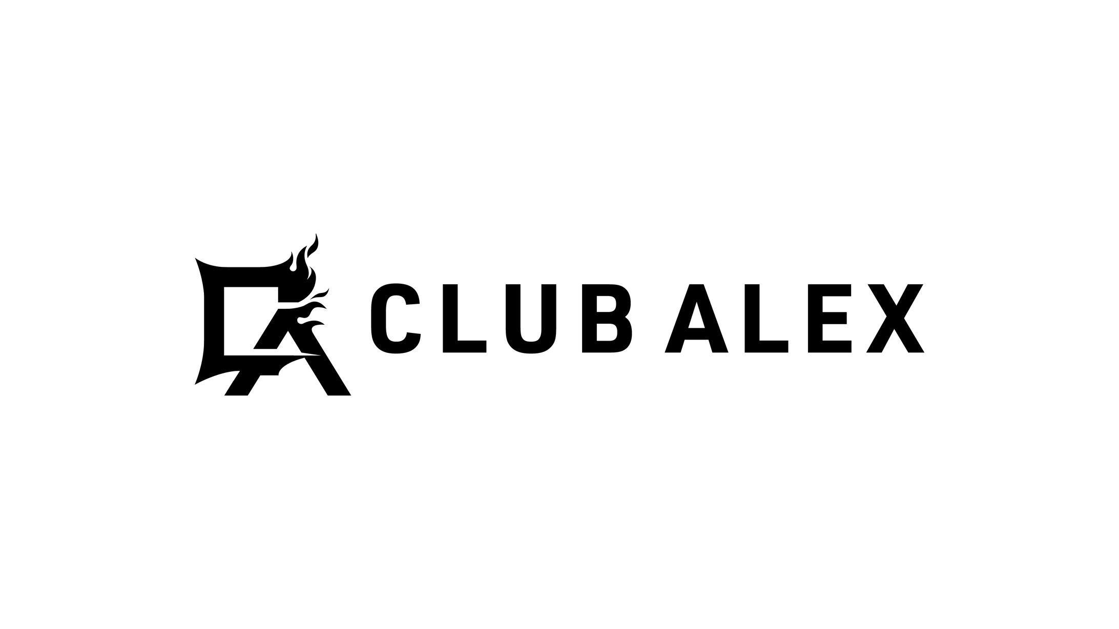 ロゴ制作｜CLUB ALEX-1