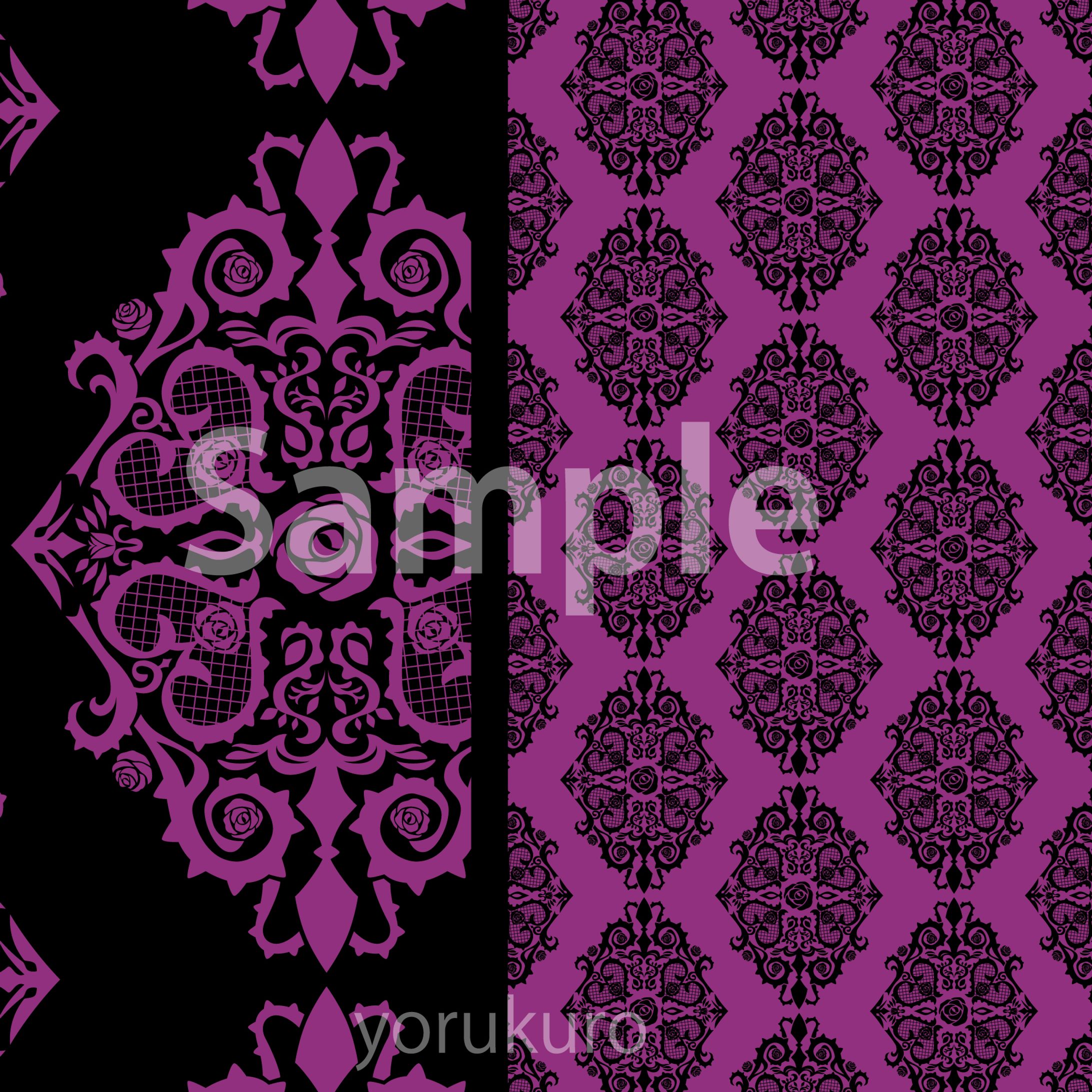 テキスタイル・総柄のデザイン001-1