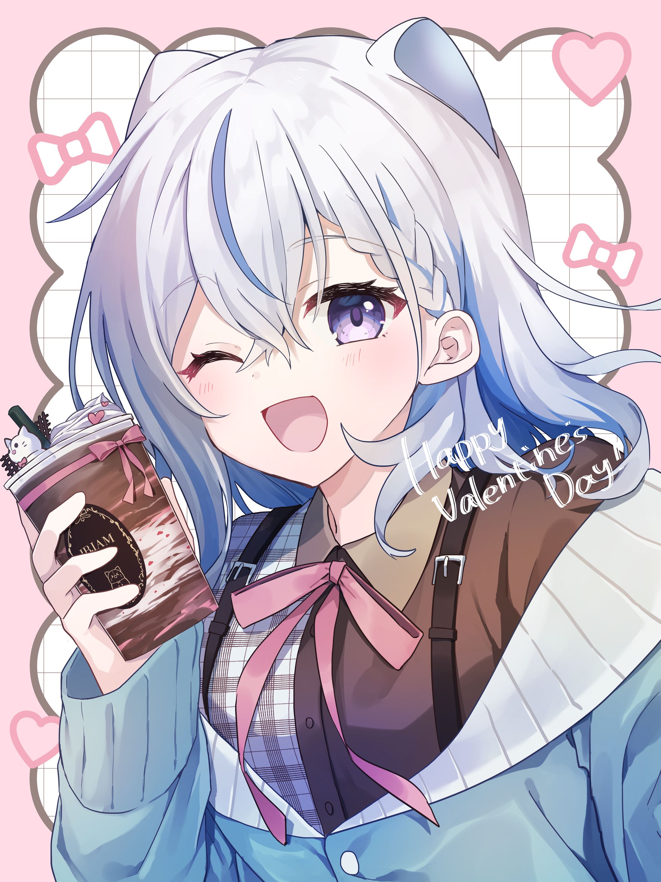 【IRIAM】バレンタイン描きおろし＆素材イラスト-1