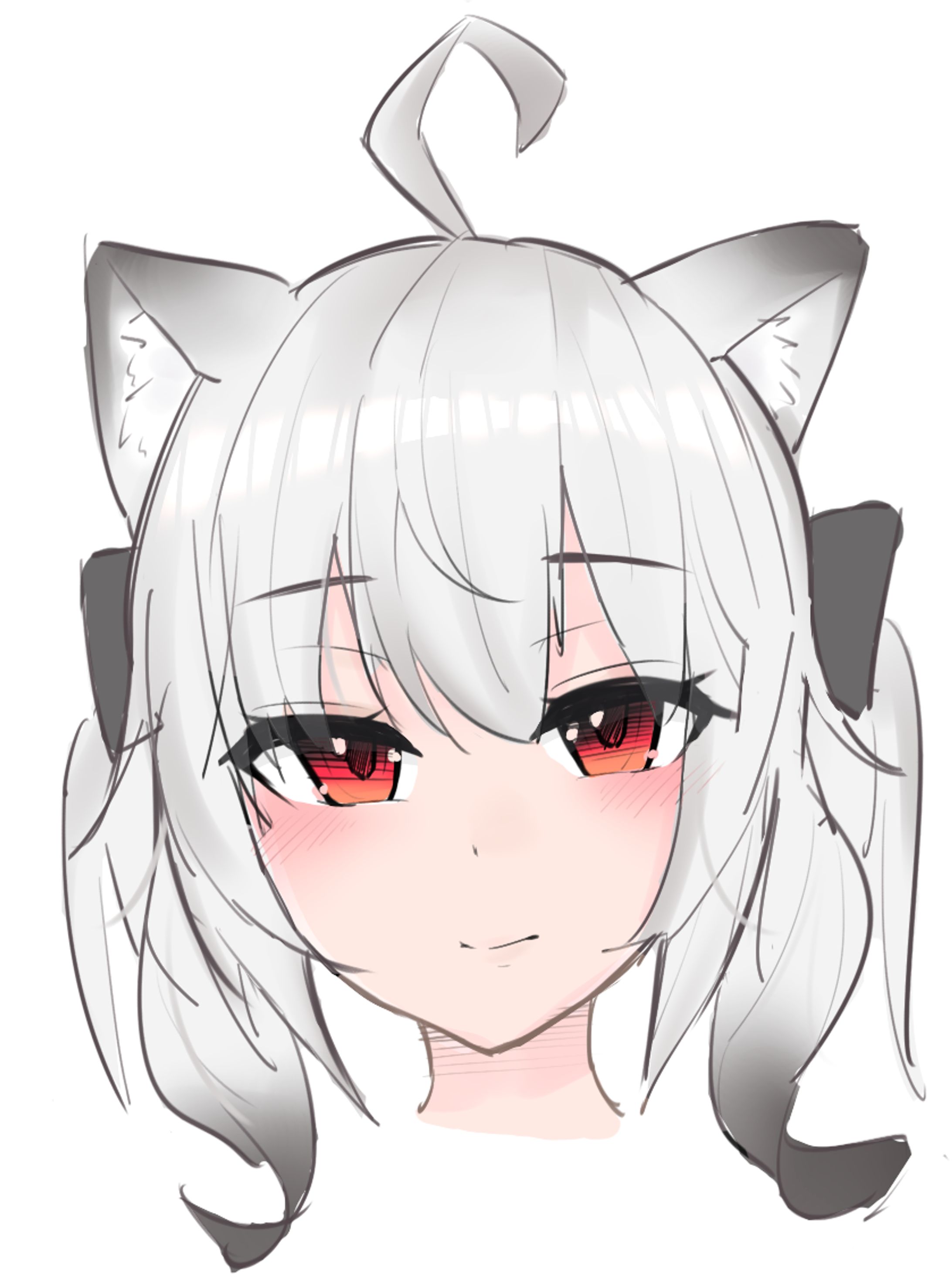 舞夜ちゃん（ラフ）-1