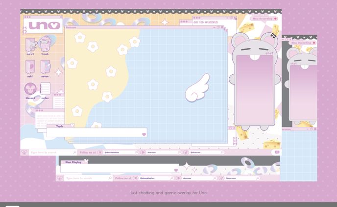 Stream overlay for Uno