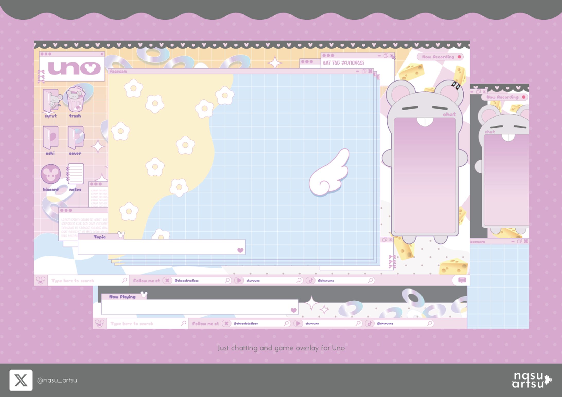 Stream overlay for Uno-1