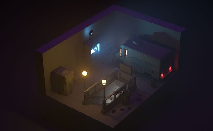 Work in progress_Isometric environments