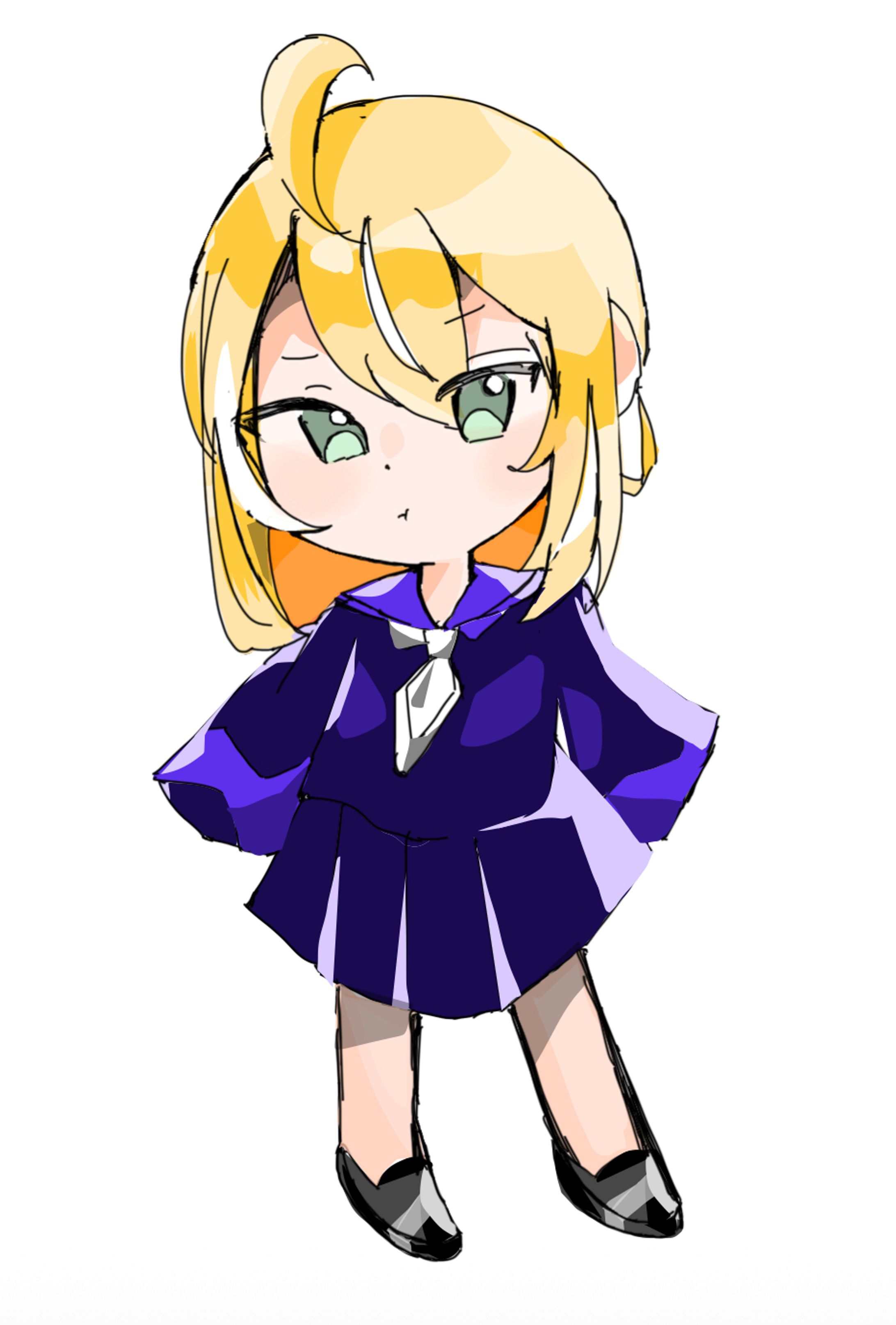 等身／SDイラスト-1