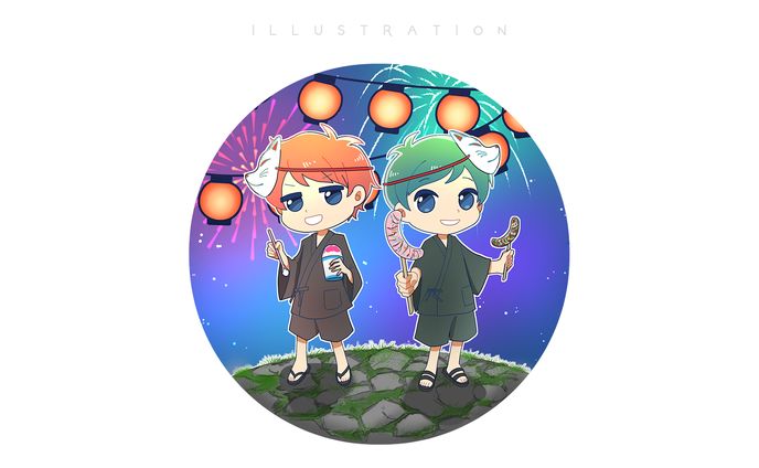 アクシデンターズ 様｜グッズイラスト