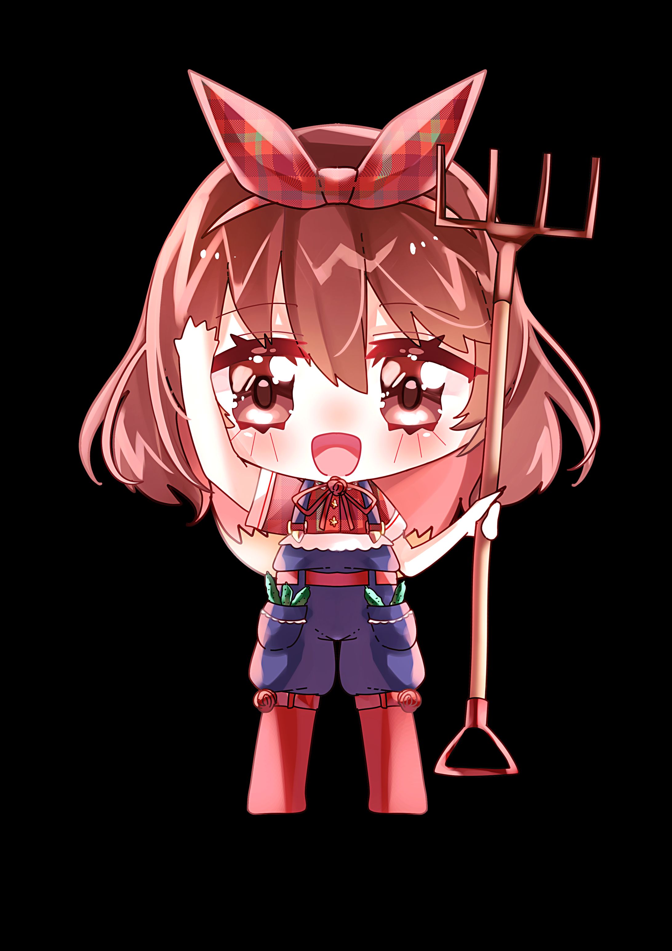 茶々丸様新衣装SDイラスト-1