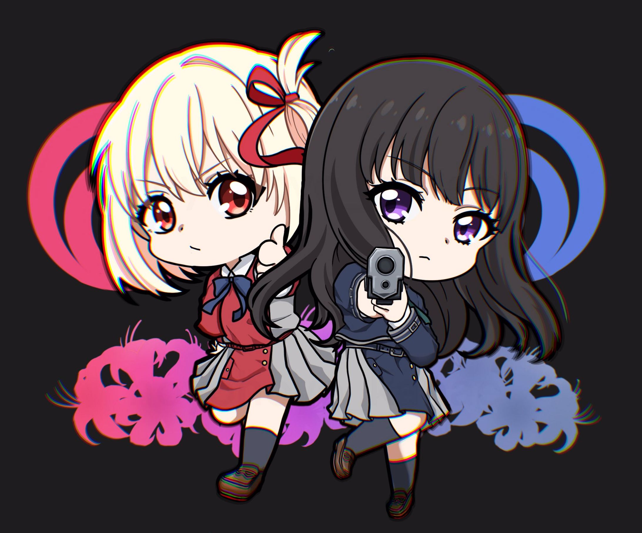 《fanart》リコリスリコイル-1