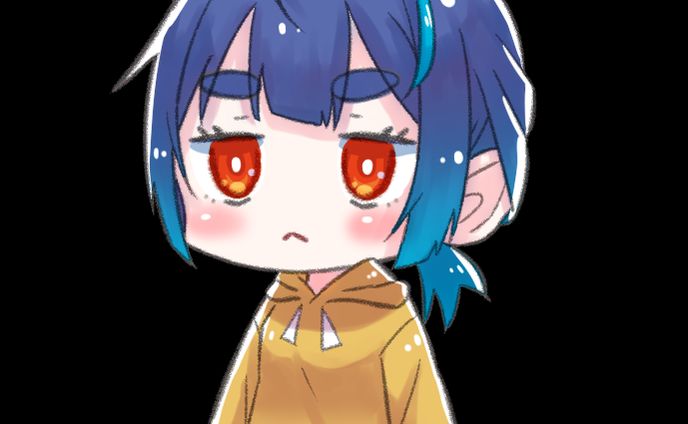 デジタルイラスト、2d