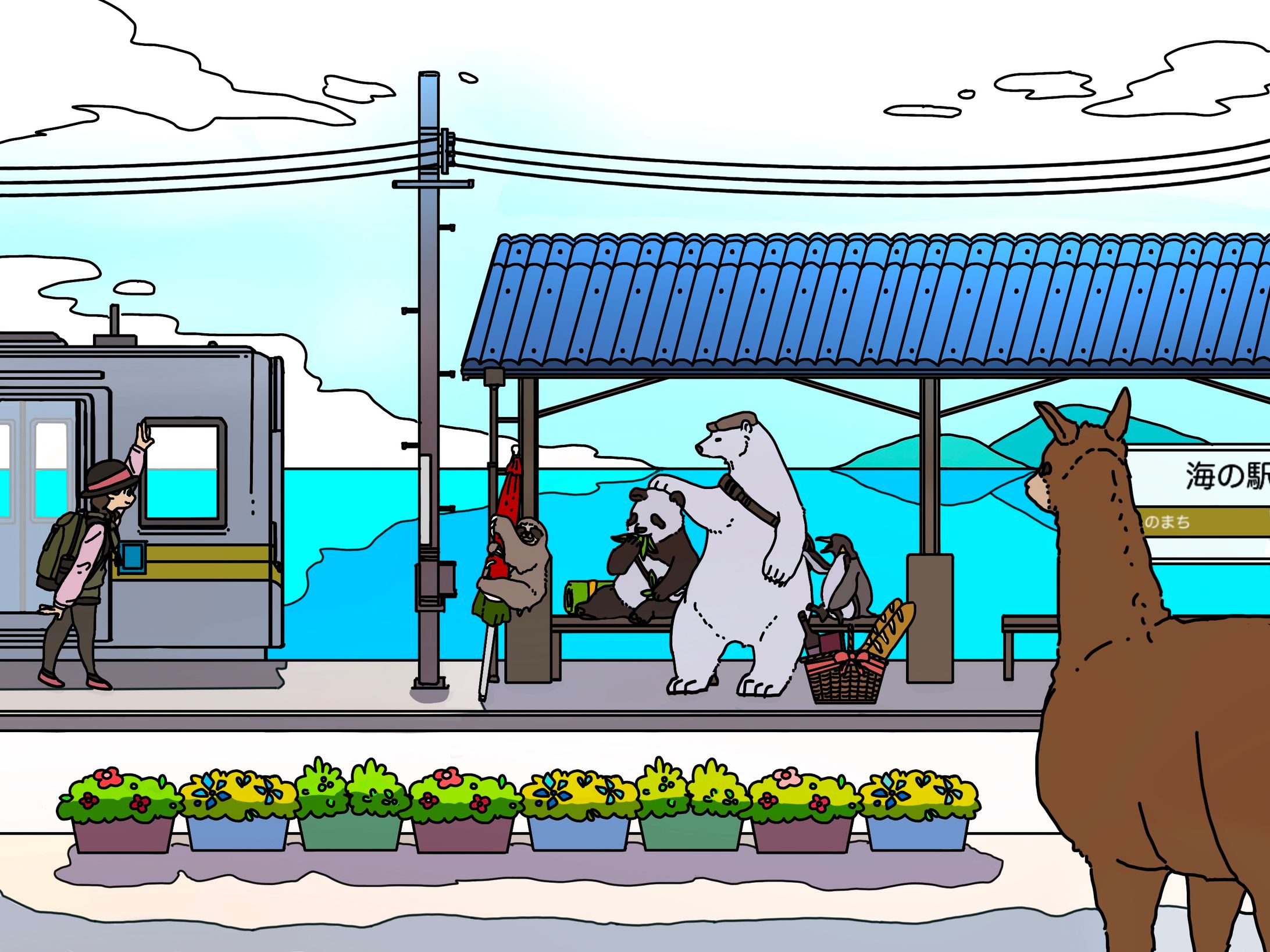 皆で遠出🏖️-1