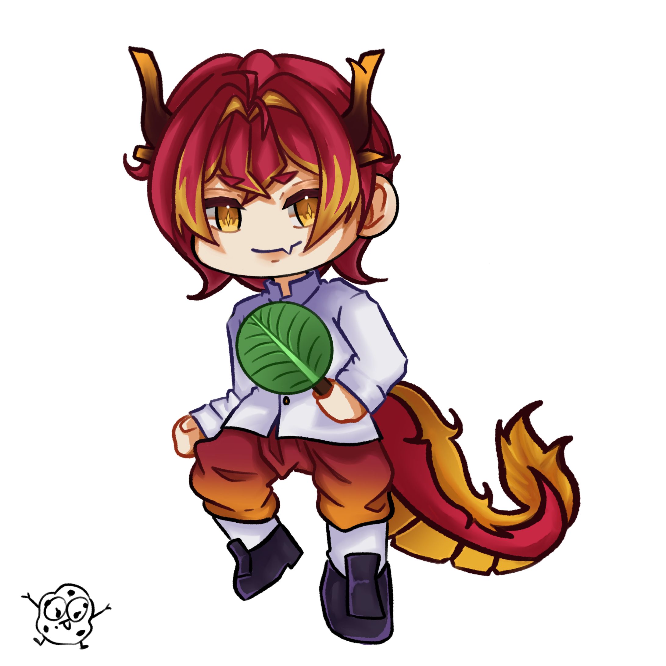 Commission Chibi keychain 1&2-1