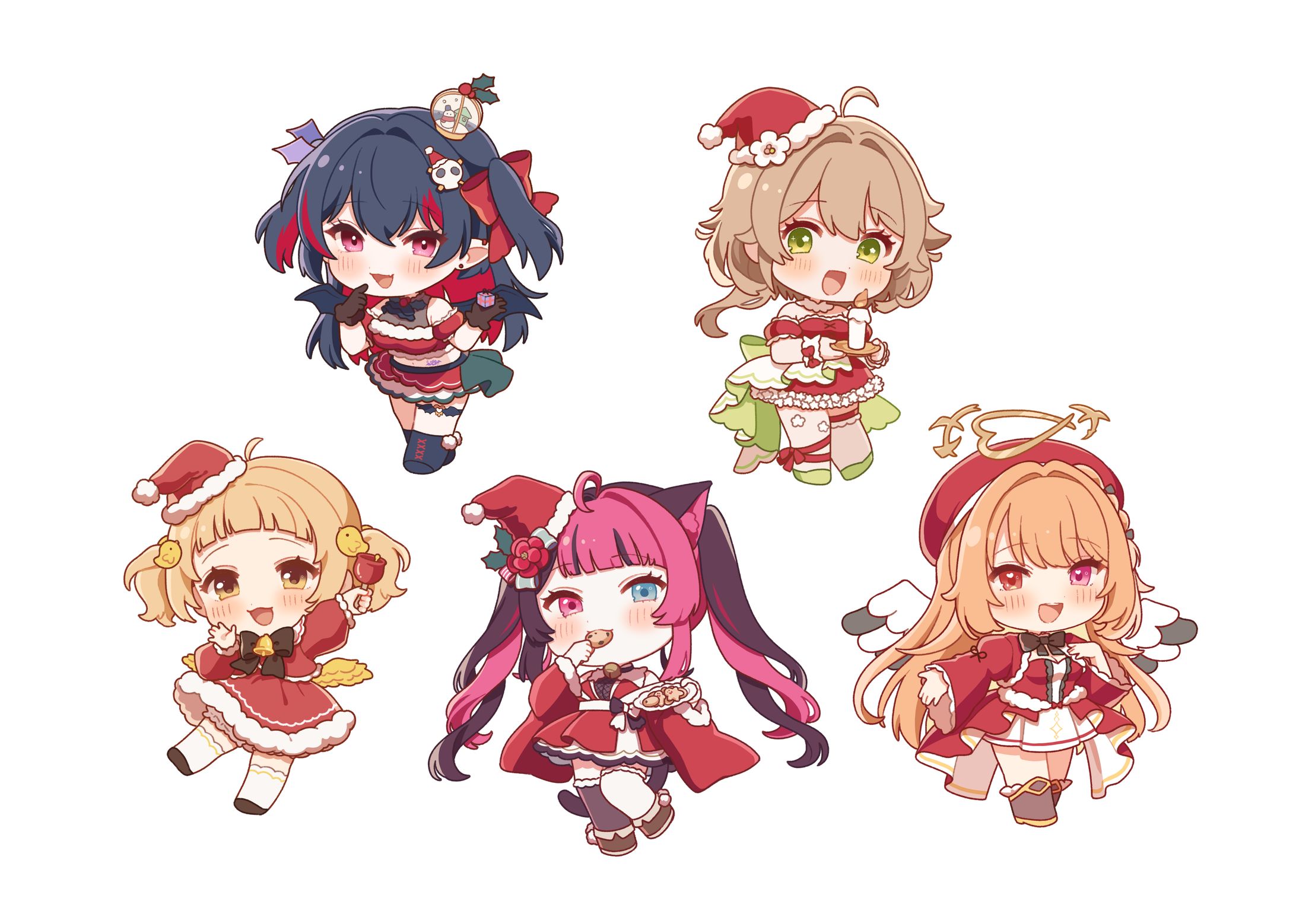 Vivid V所属ライバー様　デフォルメイラスト-1