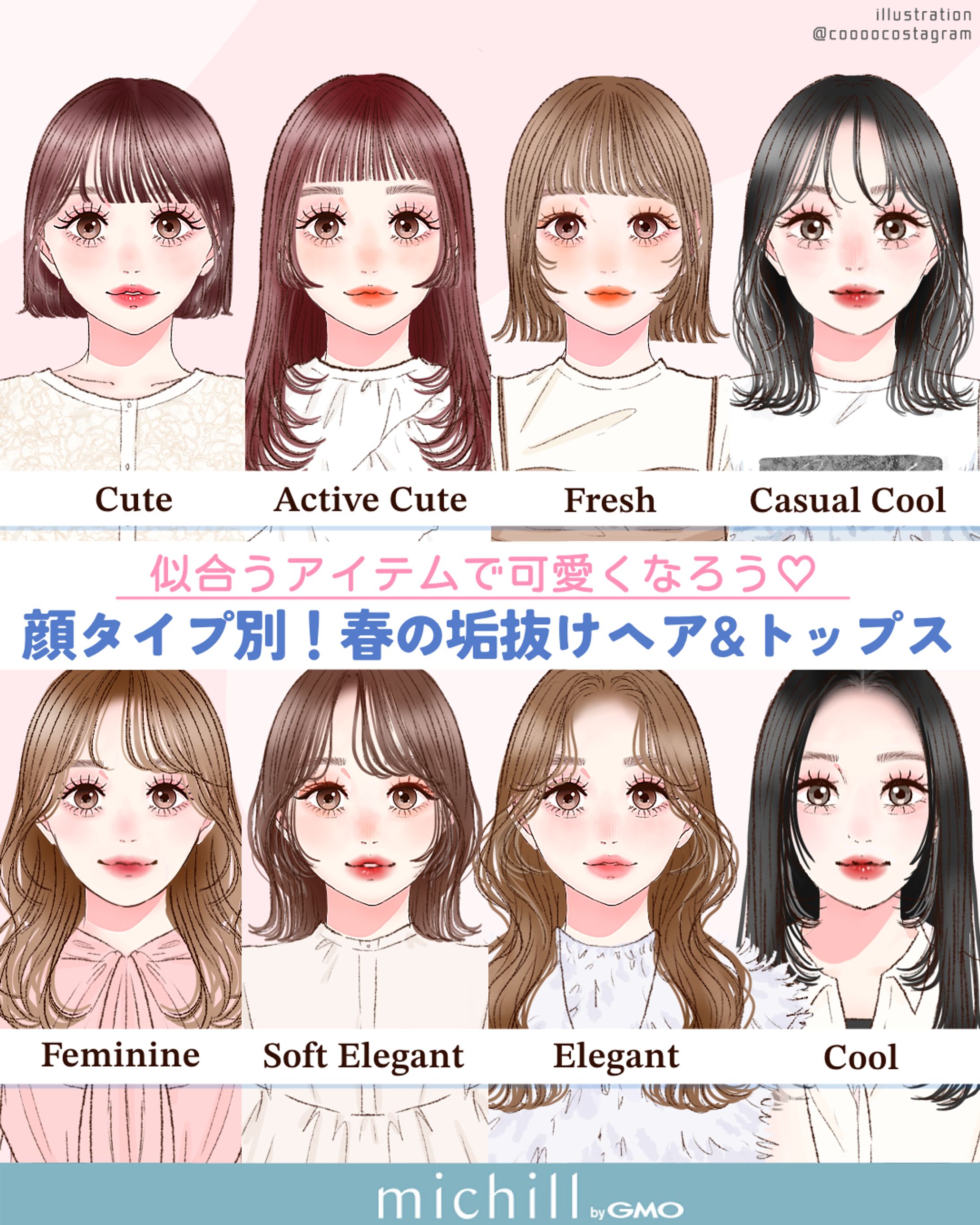 michill beauty様　イラスト制作-1