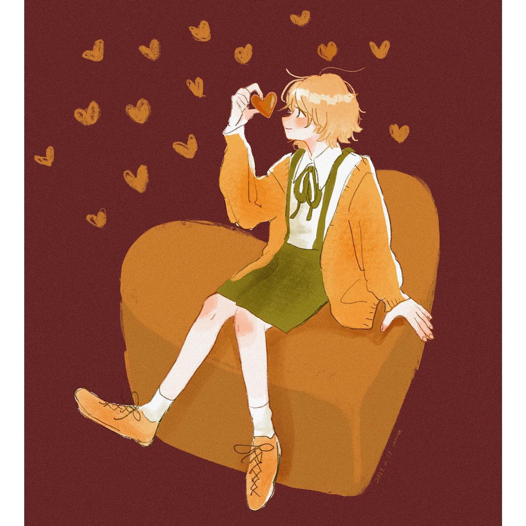 【創作】バレンタイン🍫🧡-1
