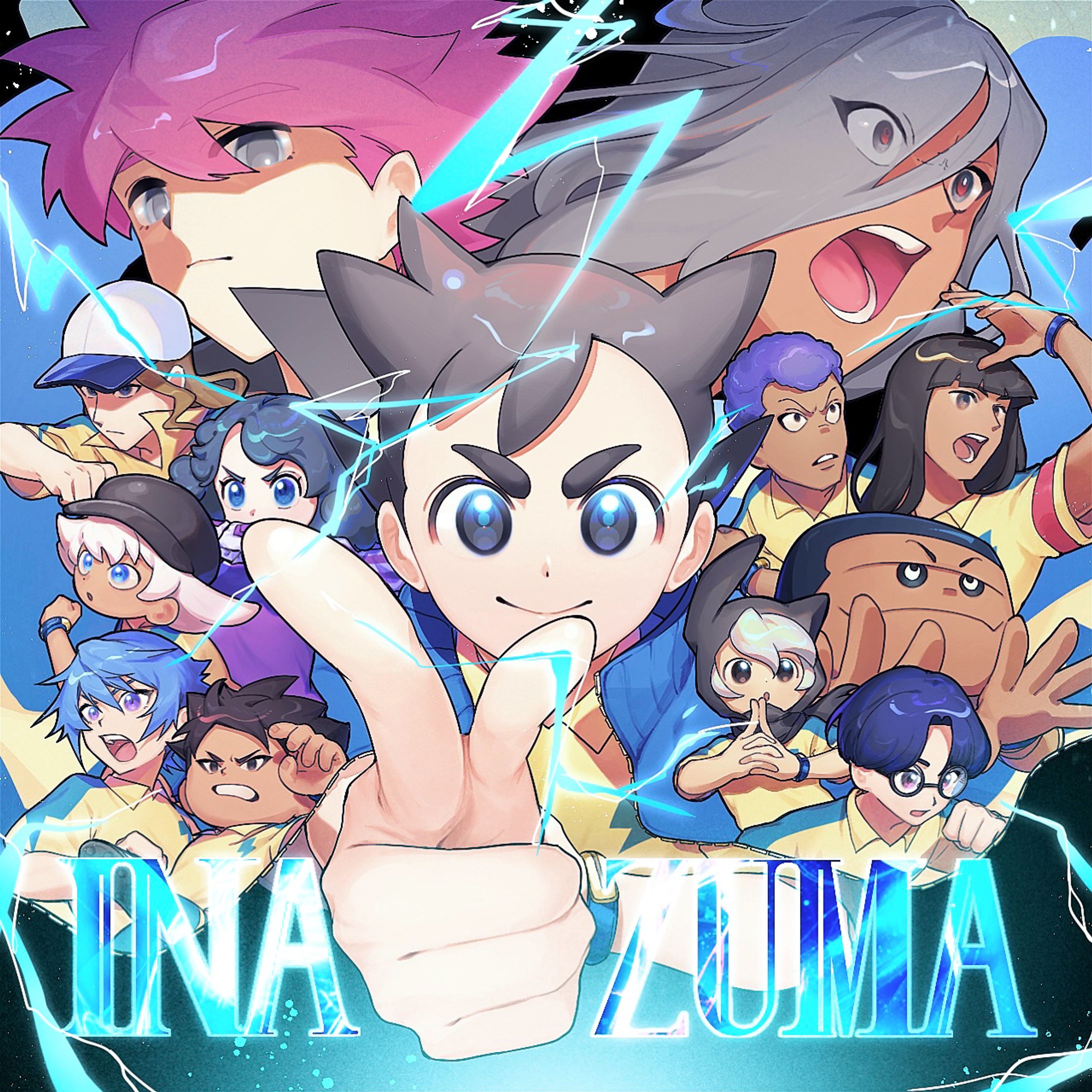 合同誌に寄稿したイラスト-1