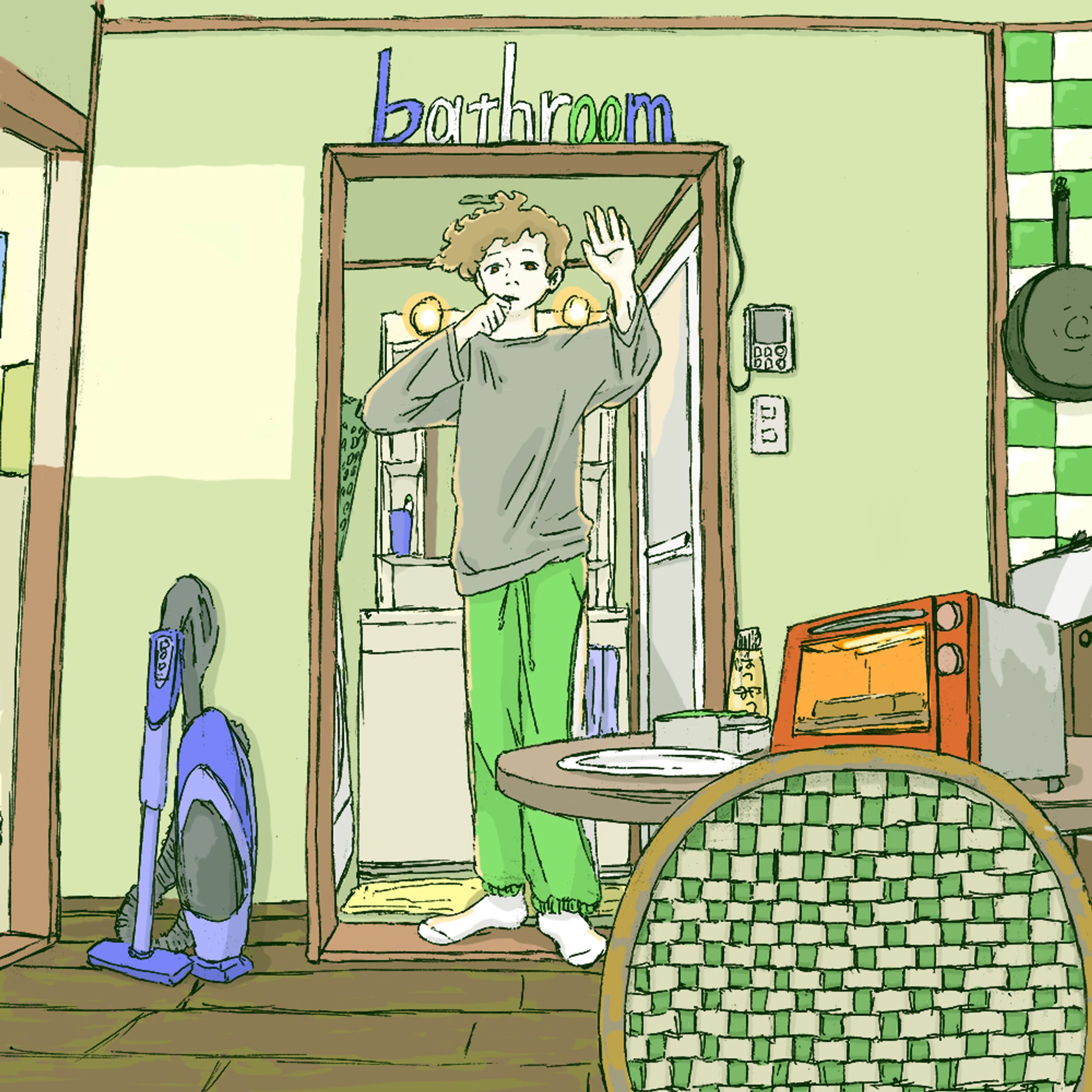 [自主制作イラスト]good morning-1