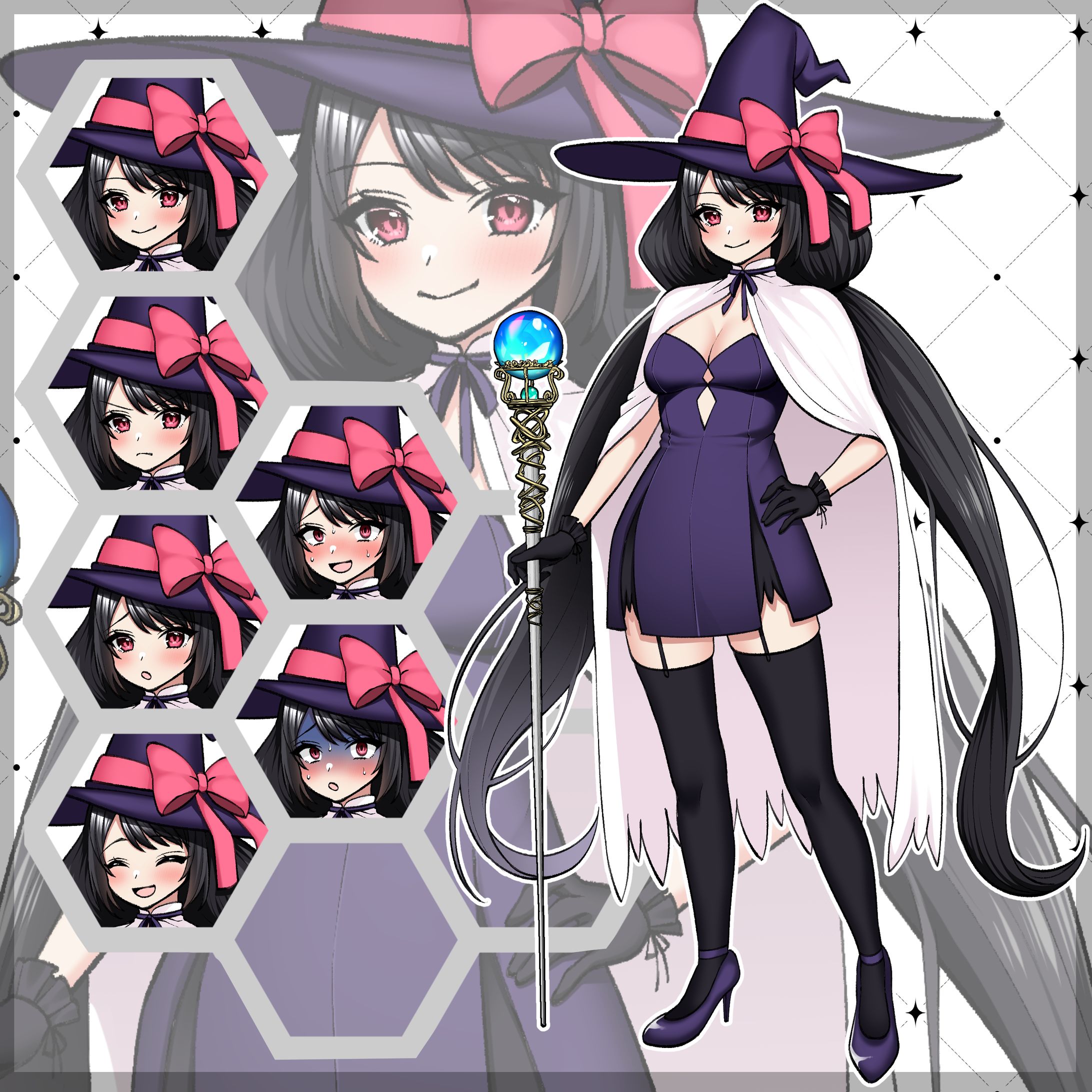 【立ち絵】キャラデザ　差分-1