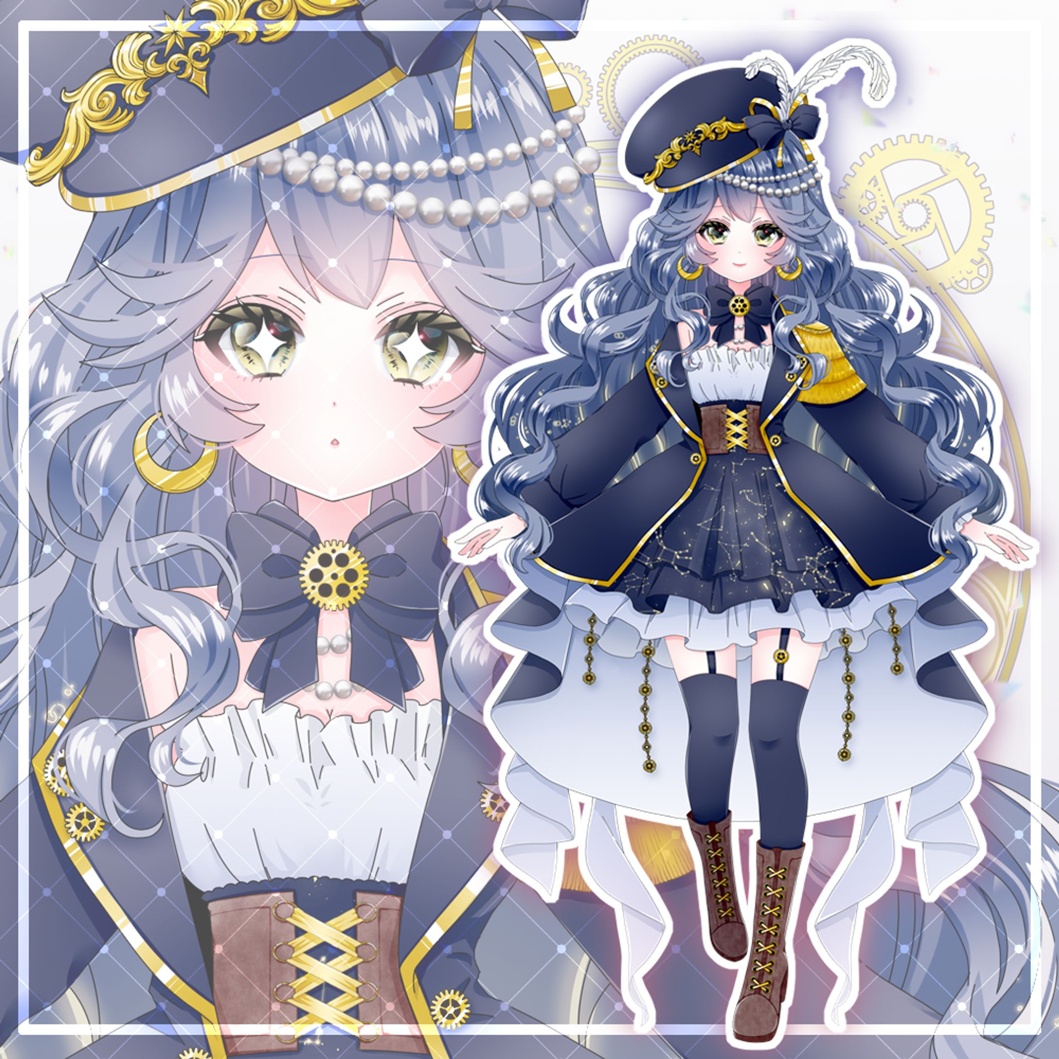 【キャラ販売】立ち絵イラスト-1