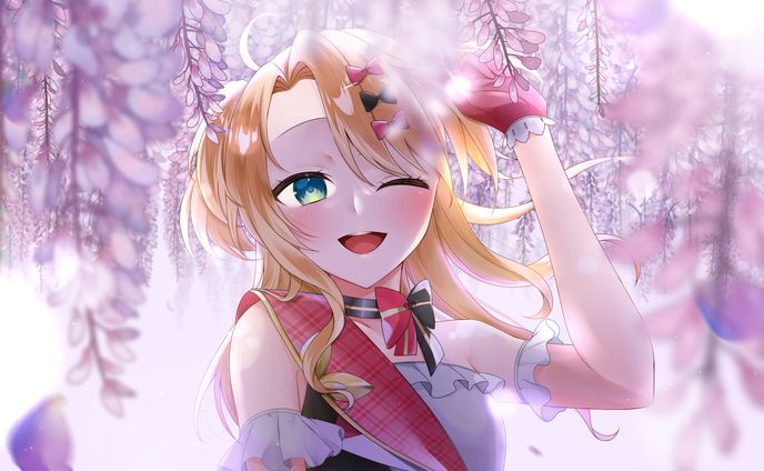 藤の花(BDイラスト)