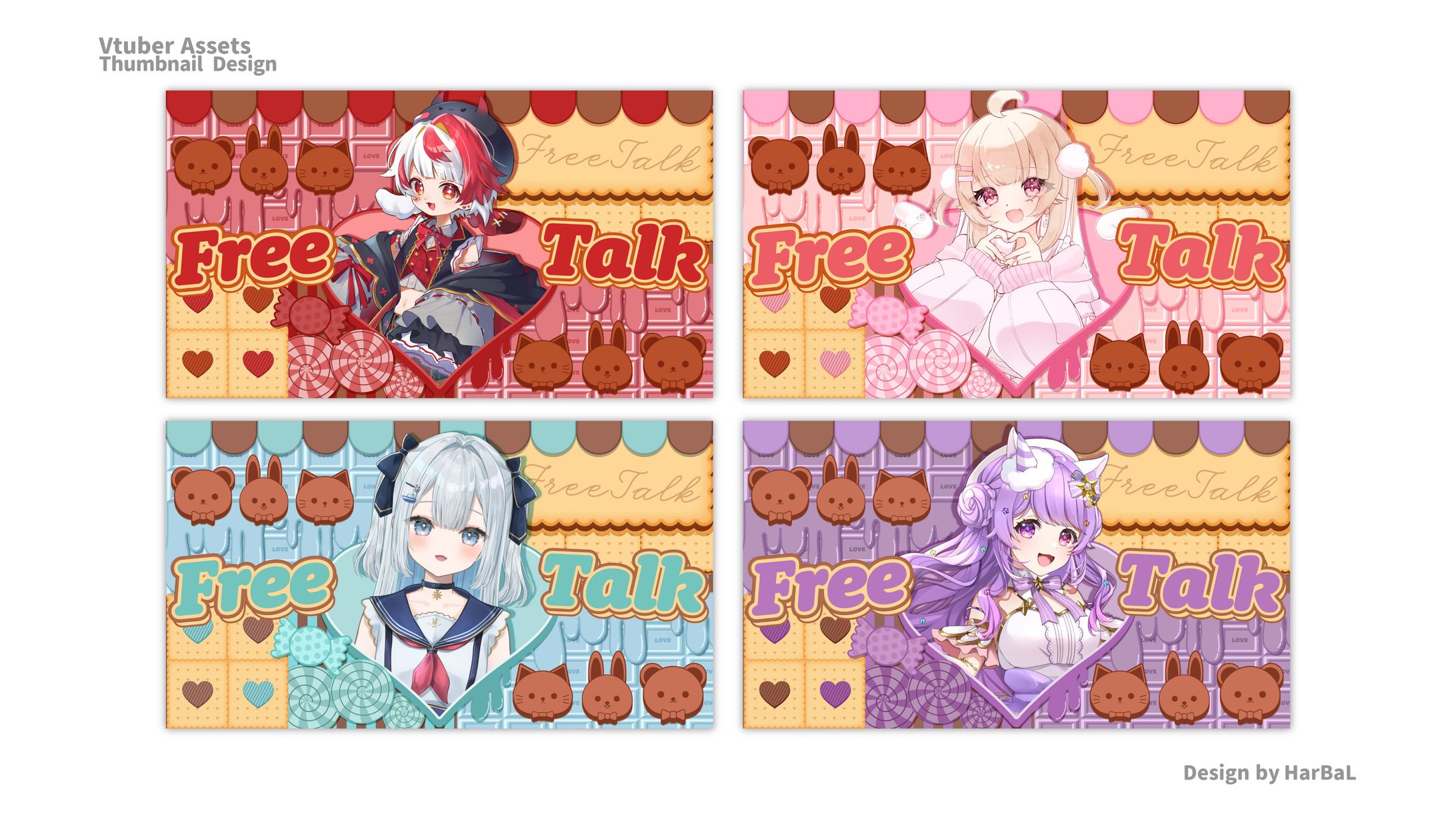 Vtuber Assets / Thumbnail Design-1