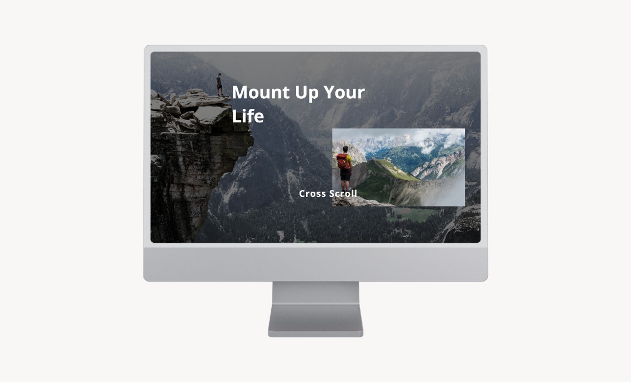 【自主制作｜WEBサイト】WEBサイト-1