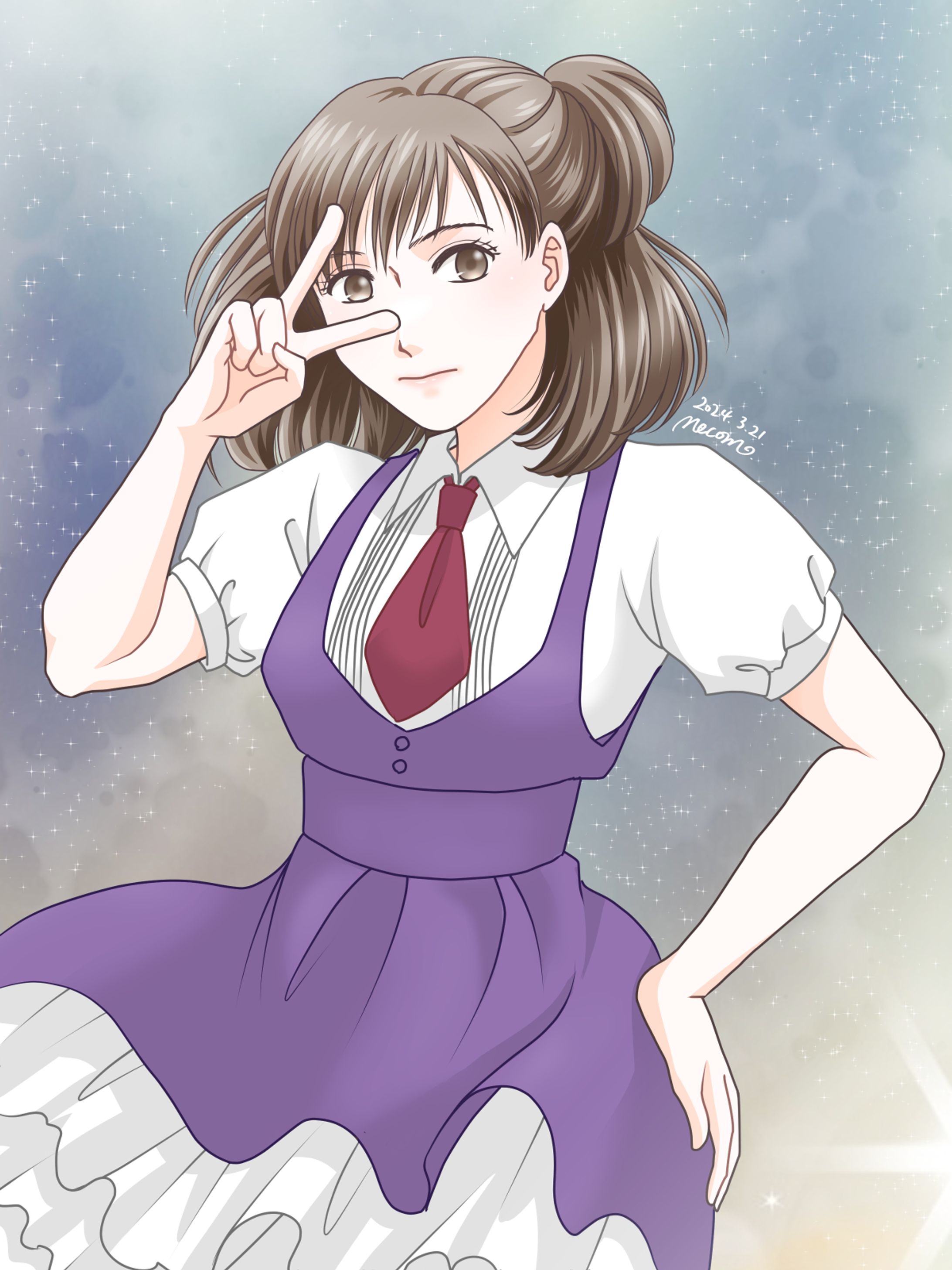 アイドルポーズ-1
