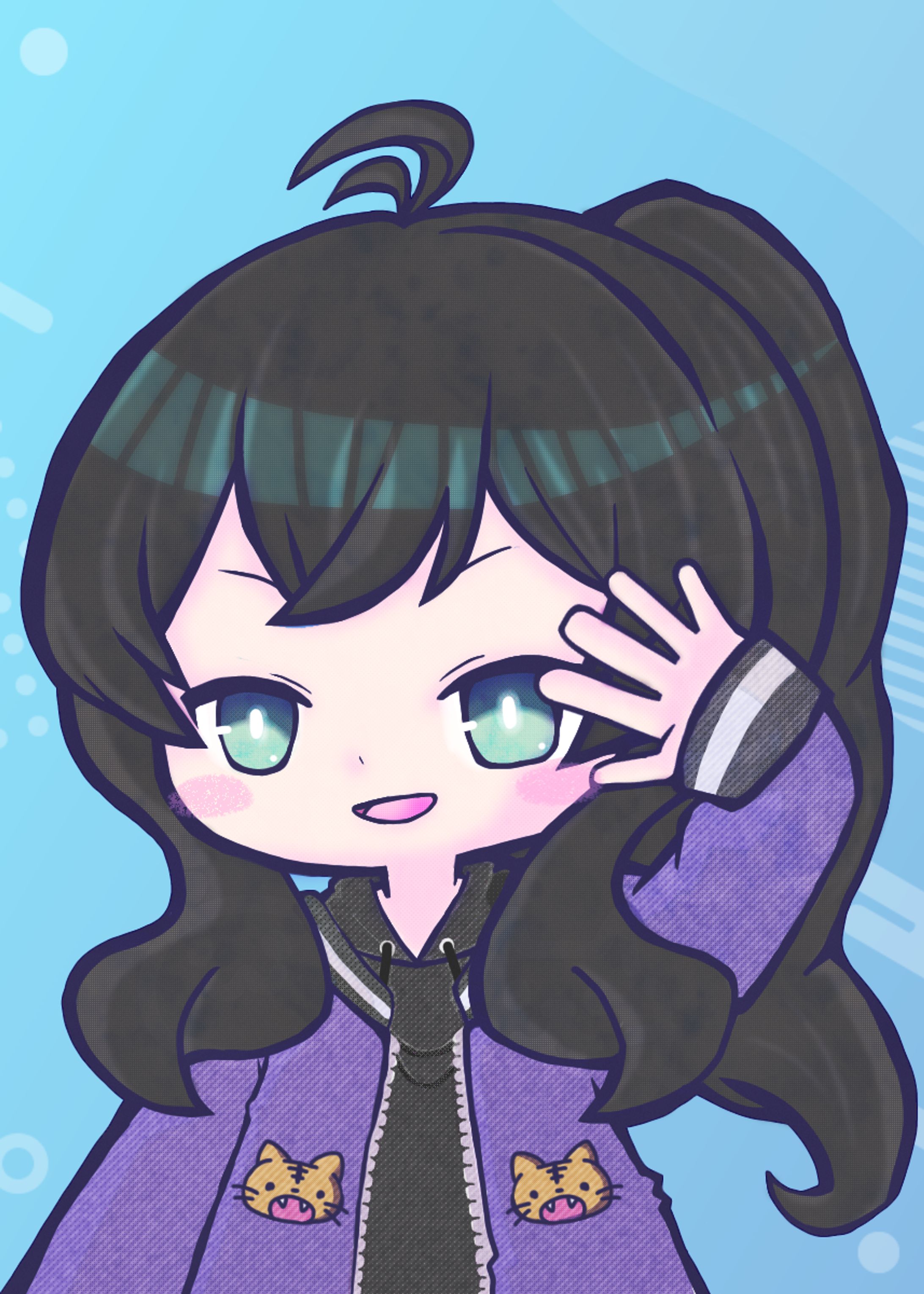 VRCアバターのイラスト-1