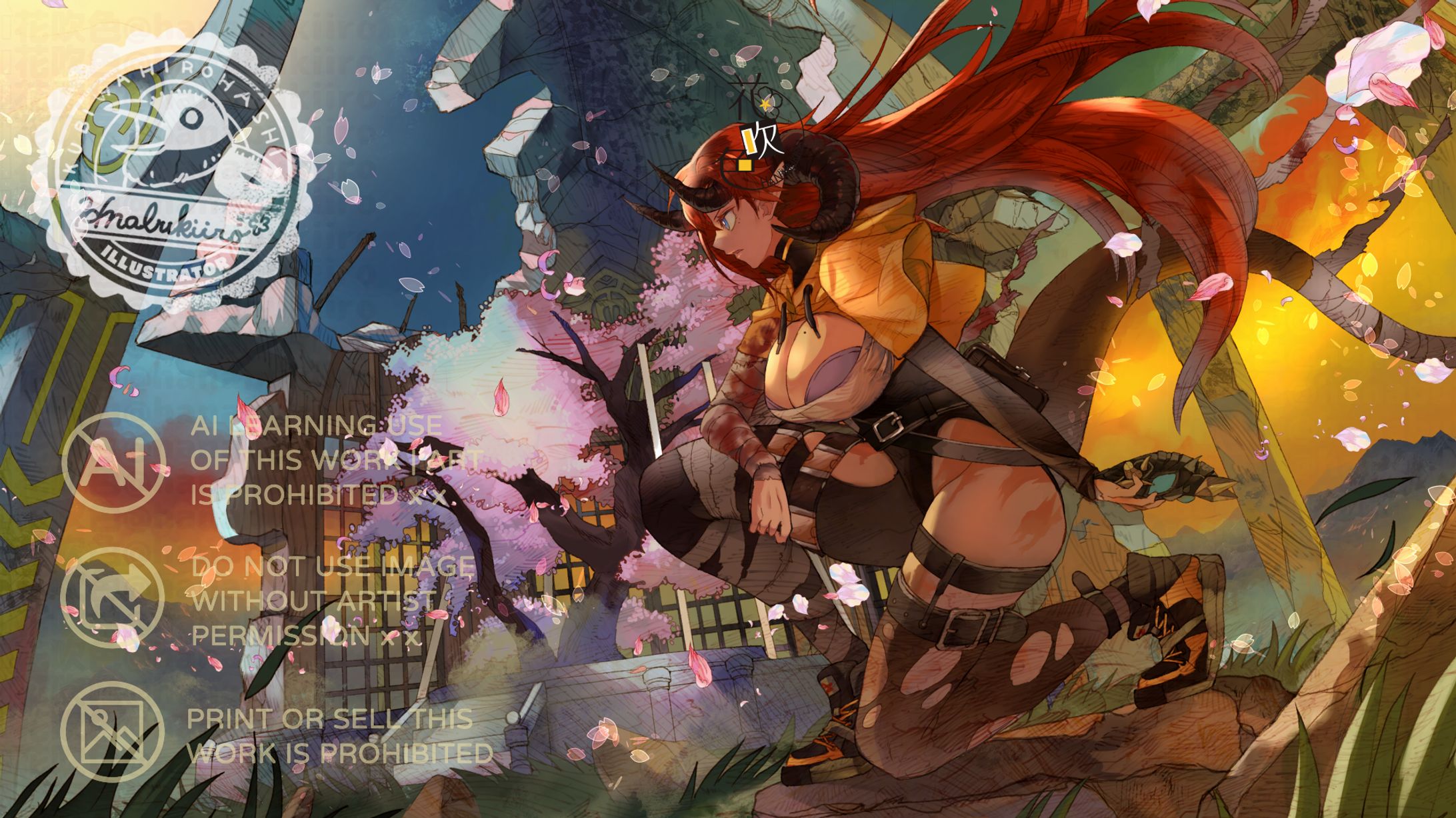 【海外】【RED様】待機画面イラスト-1