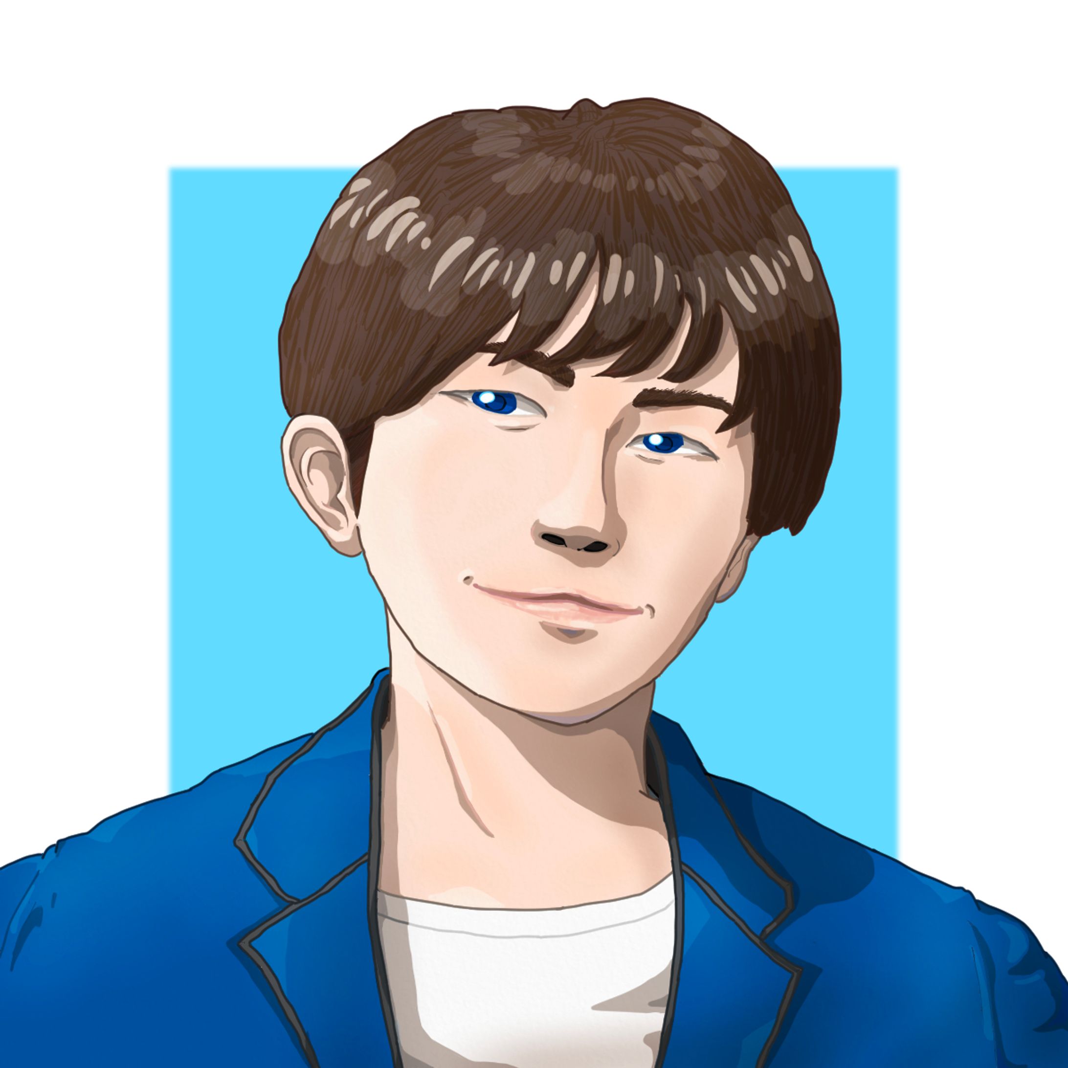 【実績紹介】似顔絵アイコン-1