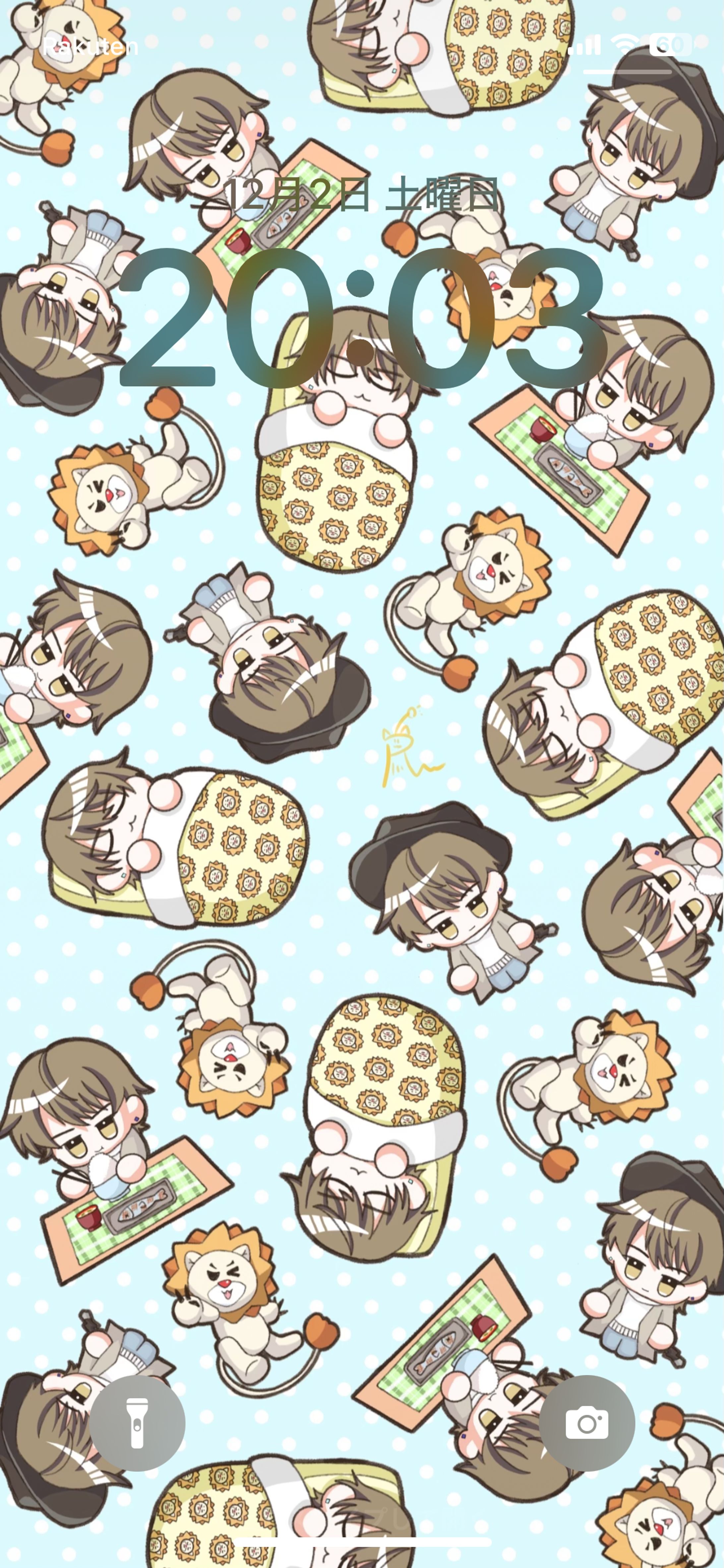 【ご依頼】ゲーム実況者ししど様のスマホロック画面壁紙-1