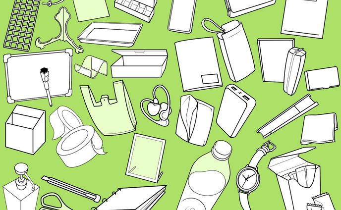 コミティア初参戦レポ用に描いた小物