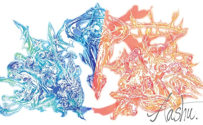 キャラクターイラスト、stream graphic