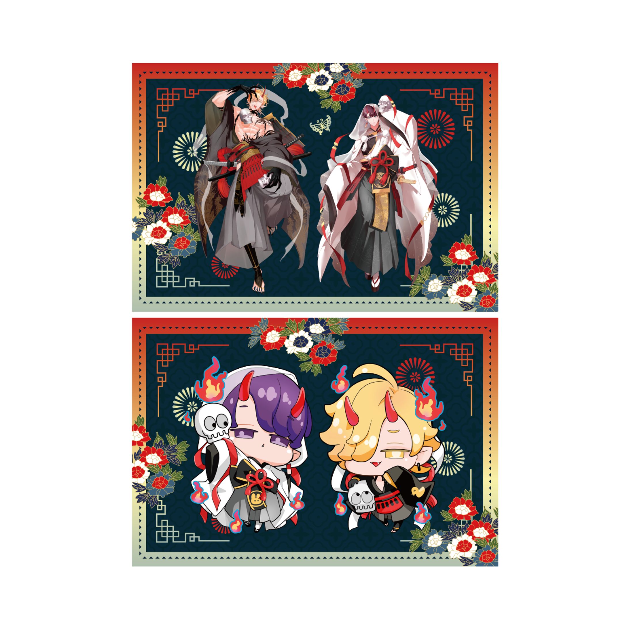 『憐れなβは恋を知らない×カラオケの鉄人』ポストカード-1