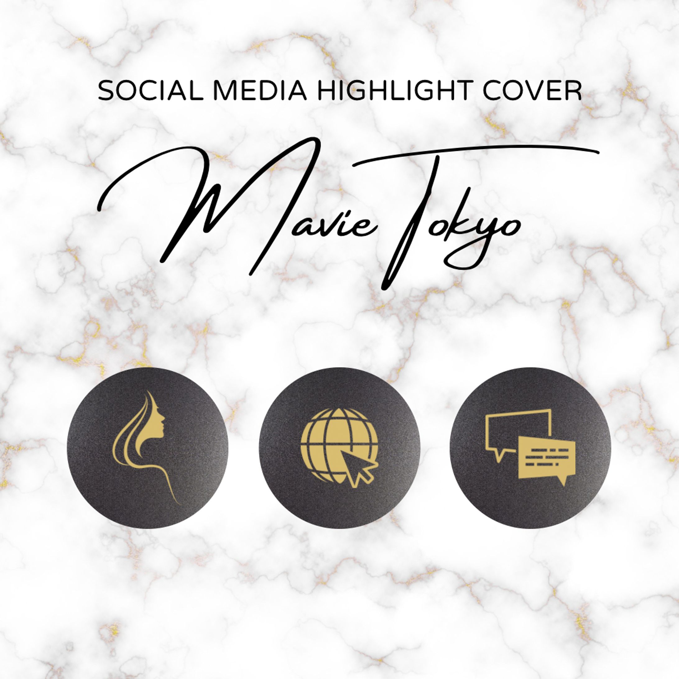 MAVIE TOKYO様 Instagaram ハイライト用画像-1