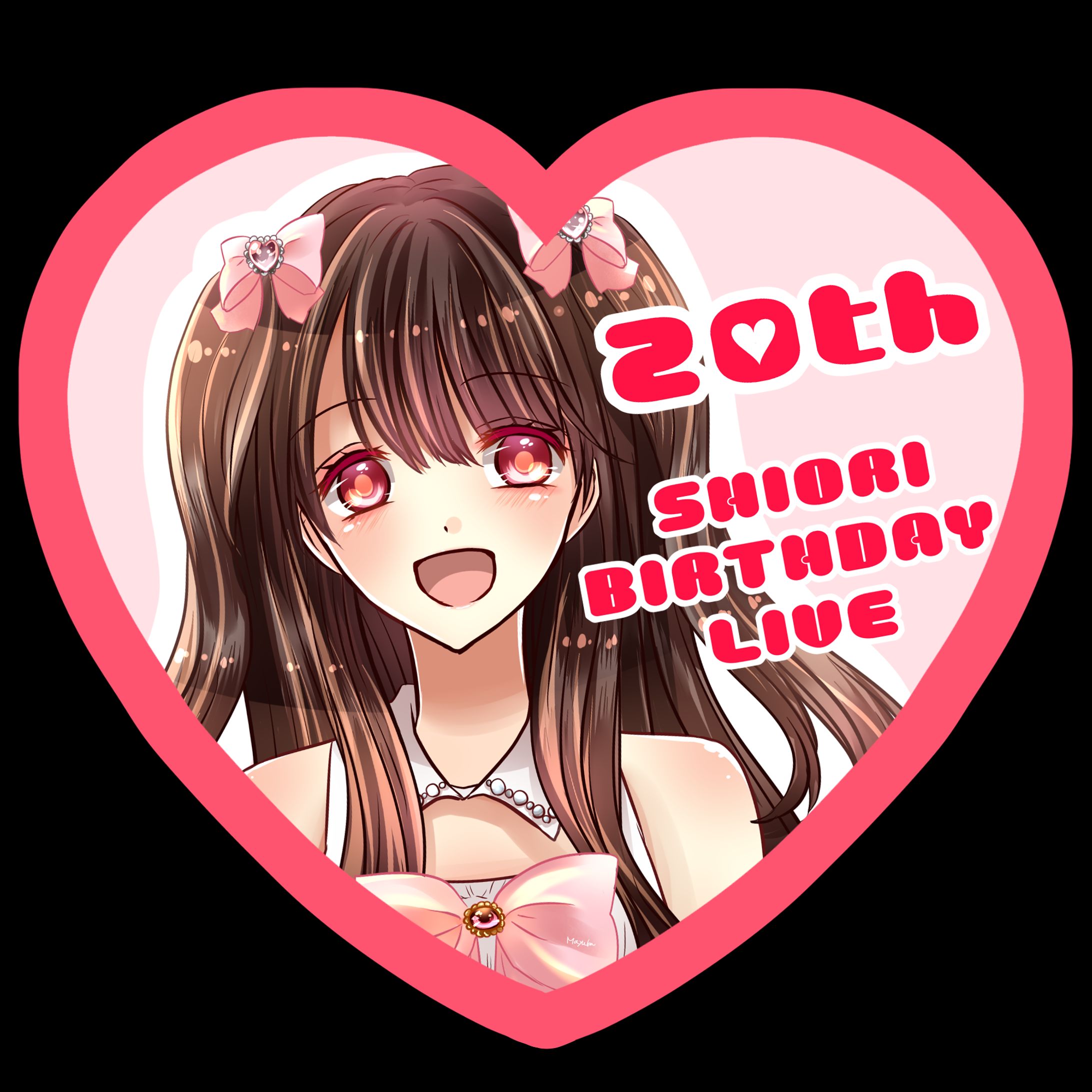 アイドル生誕祭用Tシャツイラスト　2024/11-1