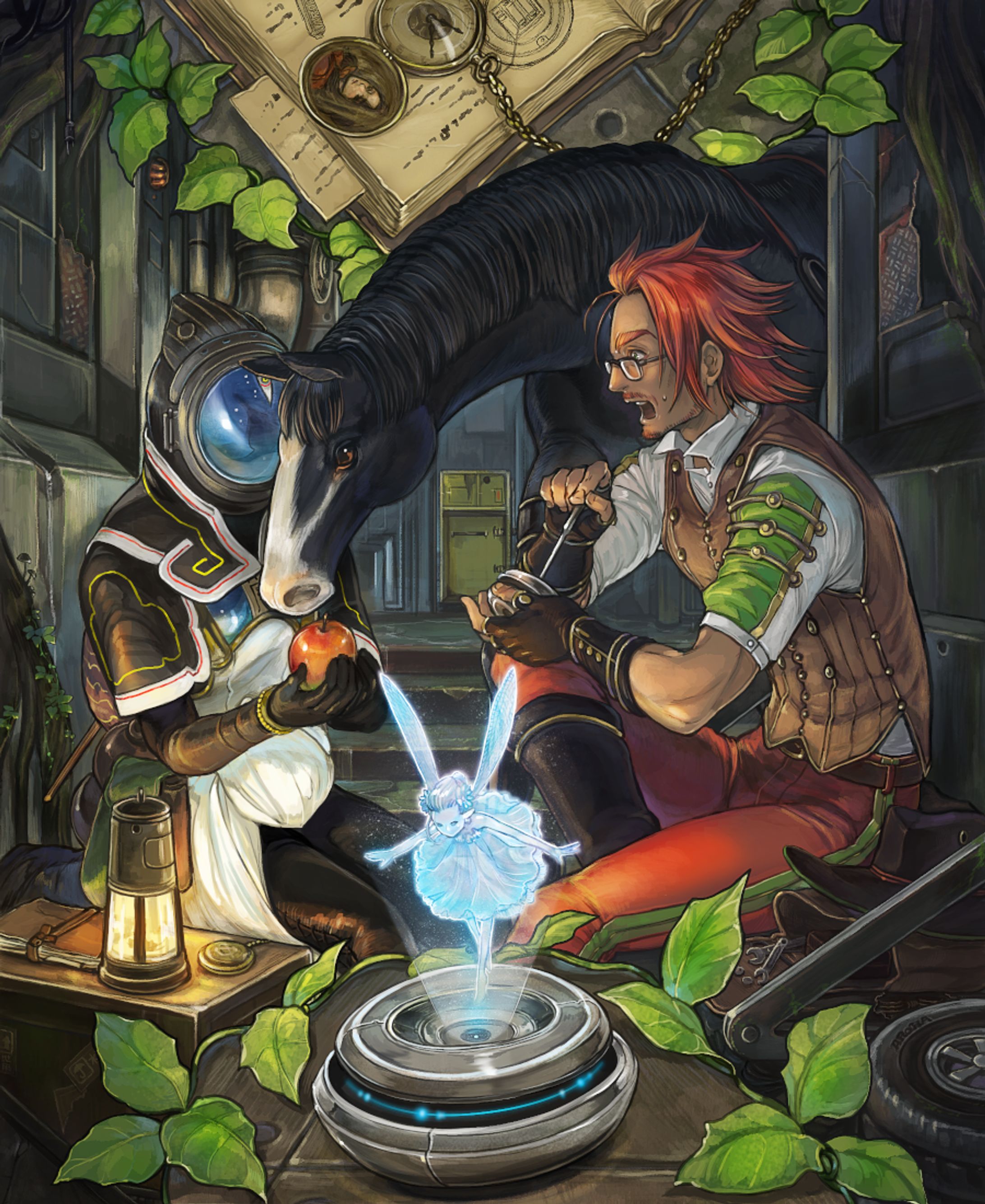 ファンタジーイラスト4-1